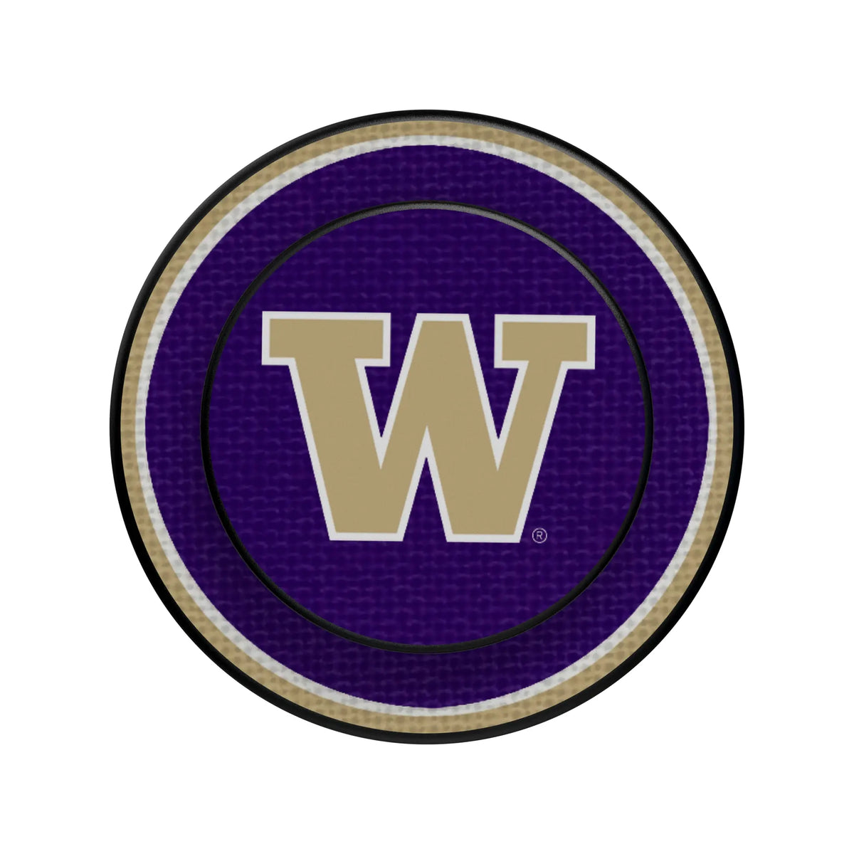 University of Washington Huskies Stripe Popsockets Round Magnetic