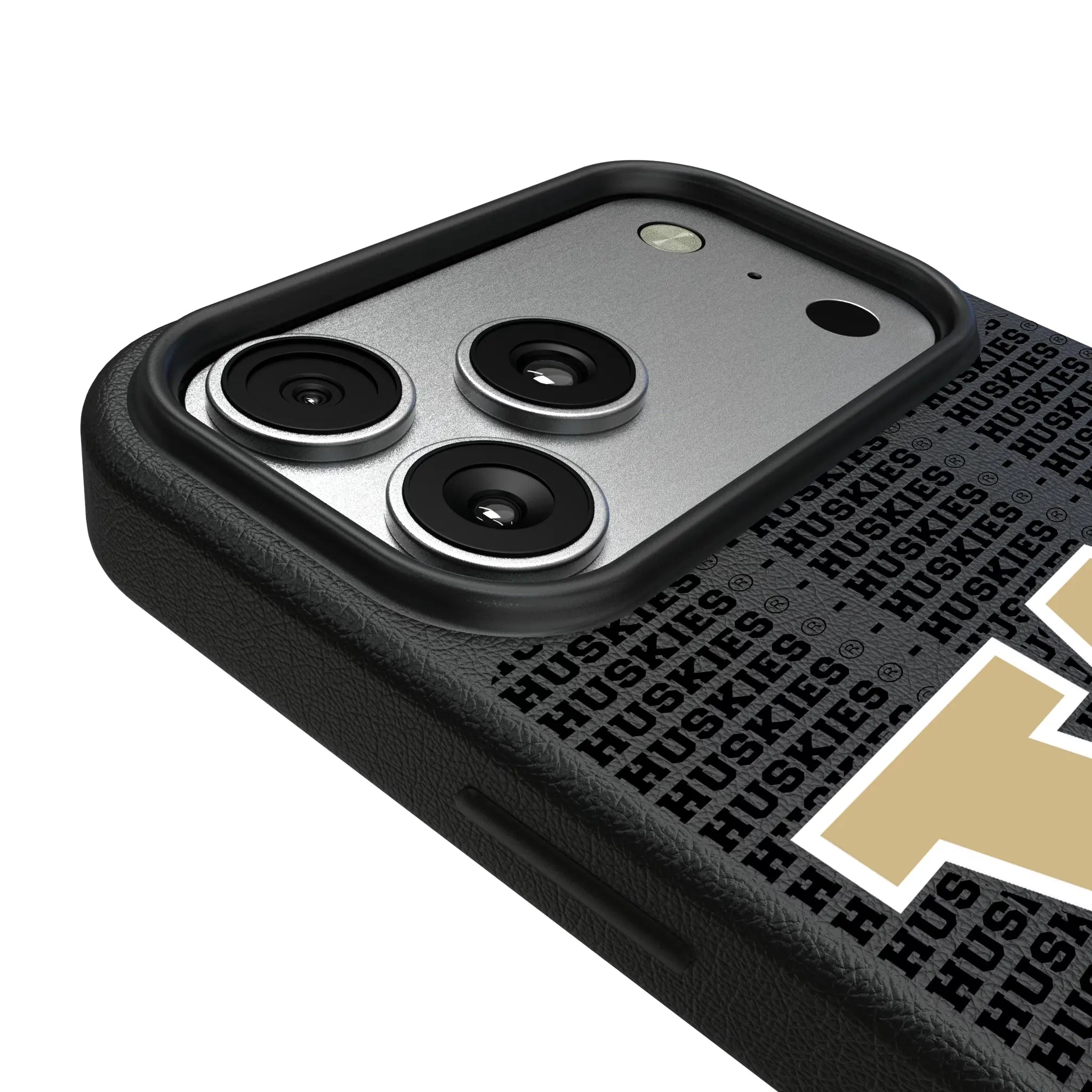 University of Washington Huskies Text Backdrop iPhone MagSafe Compatible Phone Case for Apple iPhone - Detail#Device_iPhone 17 Pro Max