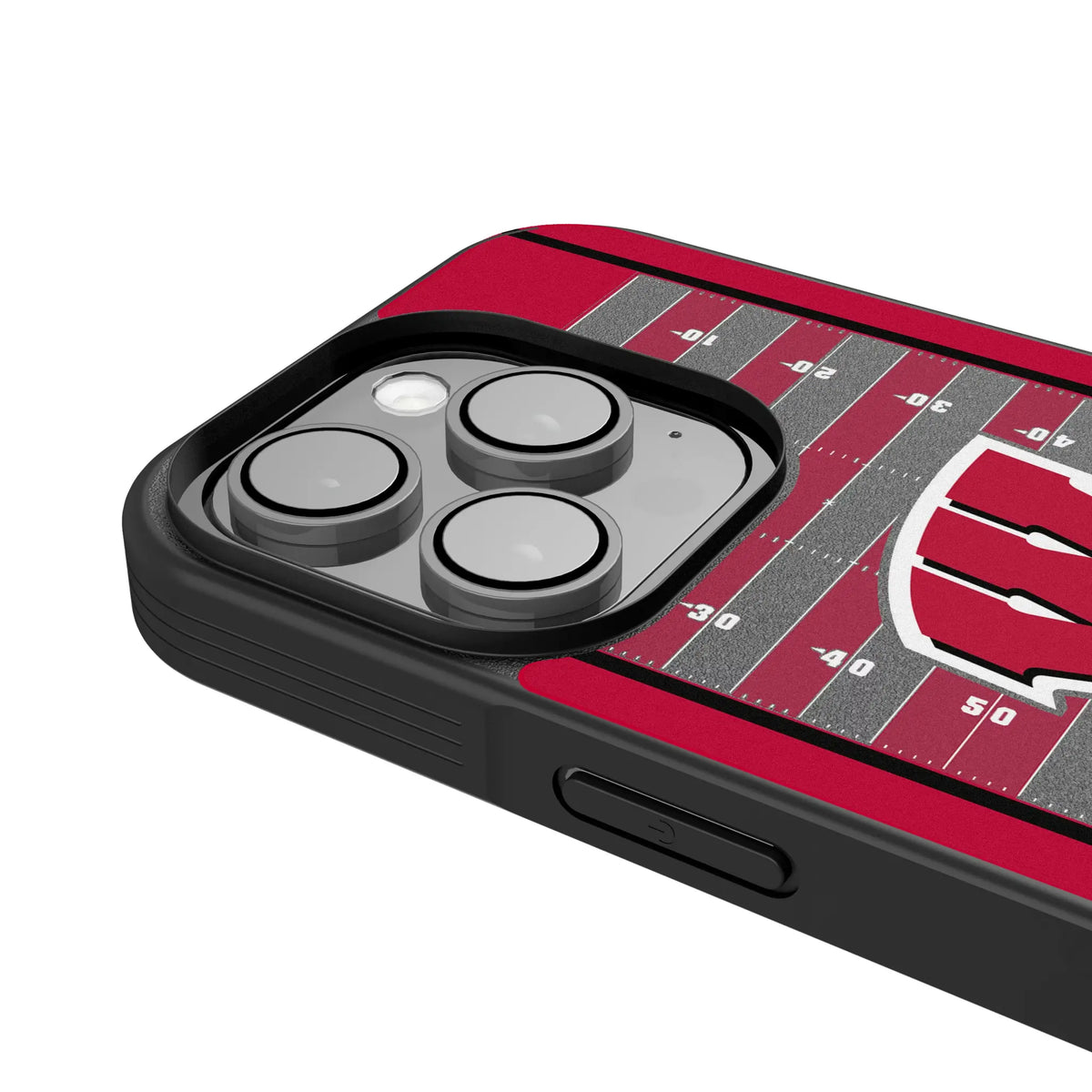 University of Wisconsin Badgers Field iPhone Bump Phone Case for Apple iPhone - Detail
