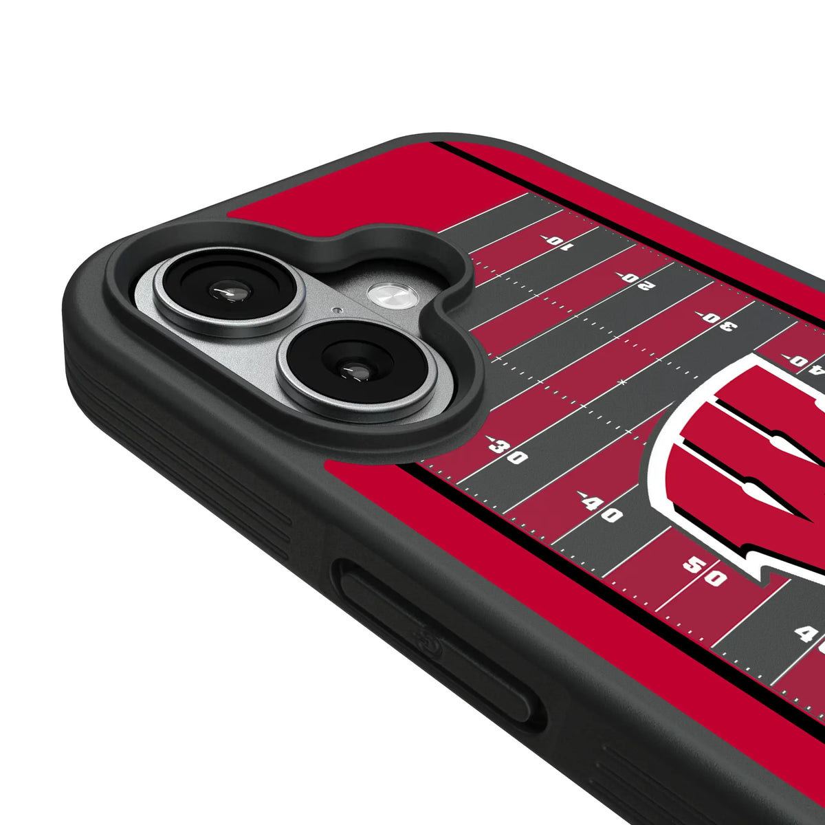 University of Wisconsin Badgers Field iPhone Bump Phone Case for Apple iPhone - Detail#Device_iPhone 17