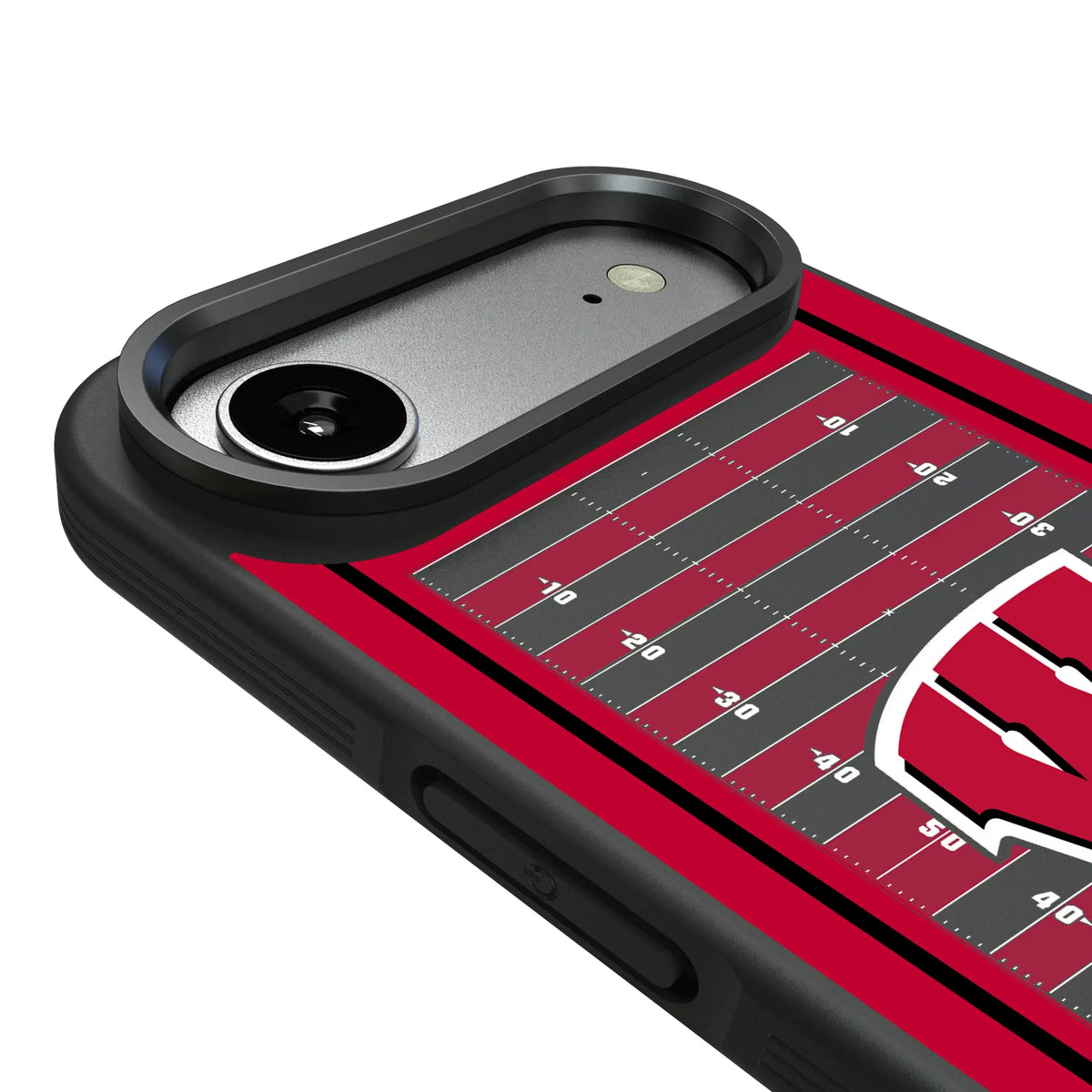 University of Wisconsin Badgers Field iPhone Bump Phone Case for Apple iPhone - Detail#Device_iPhone Air