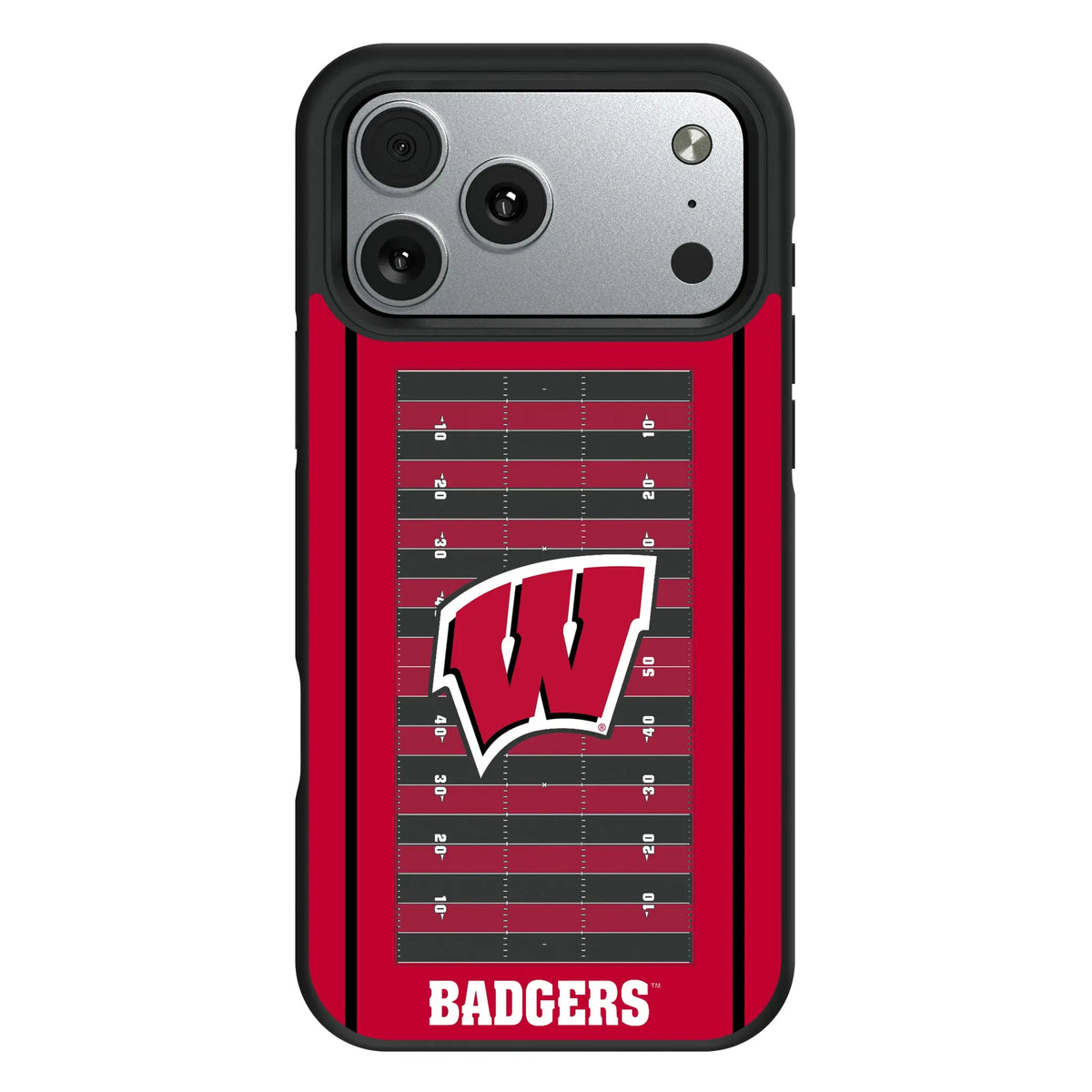 University of Wisconsin Badgers Field iPhone Bump Phone Case for Apple iPhone#Device_iPhone 17 Pro Max