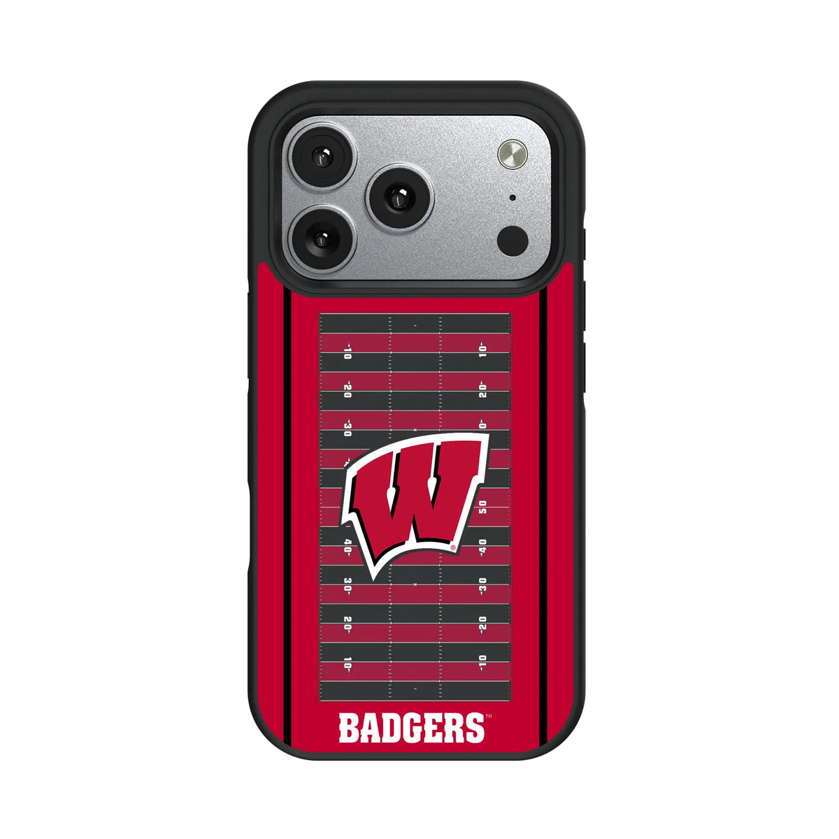 University of Wisconsin Badgers Field iPhone Bump Phone Case for Apple iPhone#Device_iPhone 17 Pro