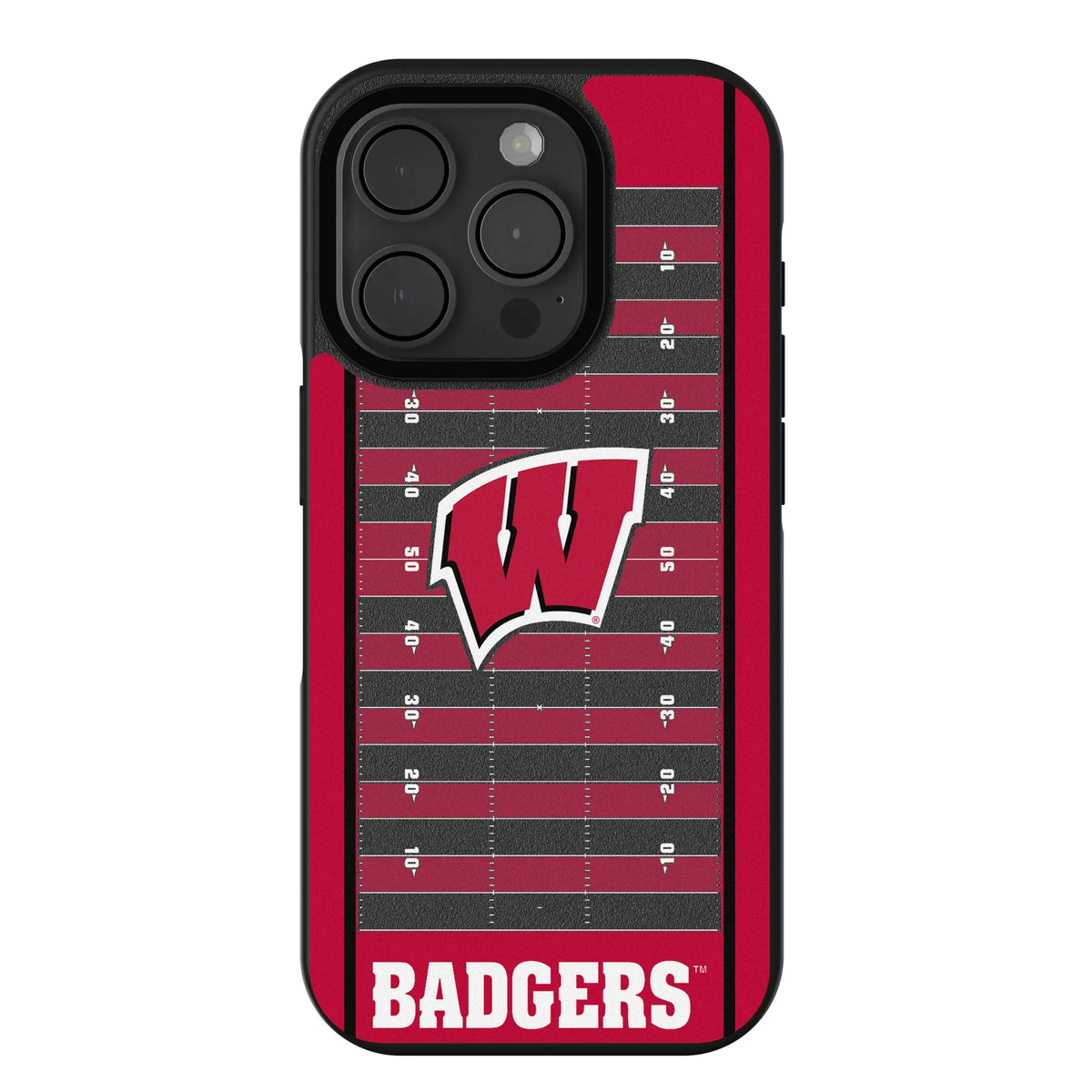 University of Wisconsin Badgers Field iPhone Bump Phone Case for Apple iPhone