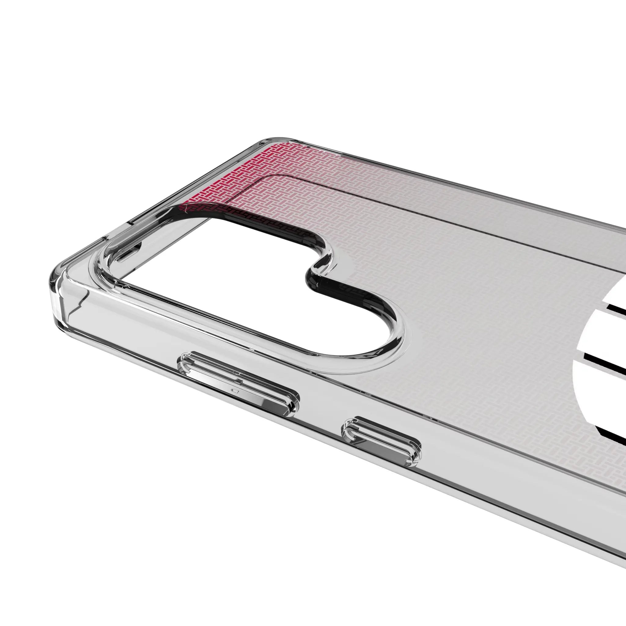 University of Wisconsin Badgers Linen Galaxy Clear Phone Case for Samsung Galaxy - Detail#Device_Galaxy S25 Ultra