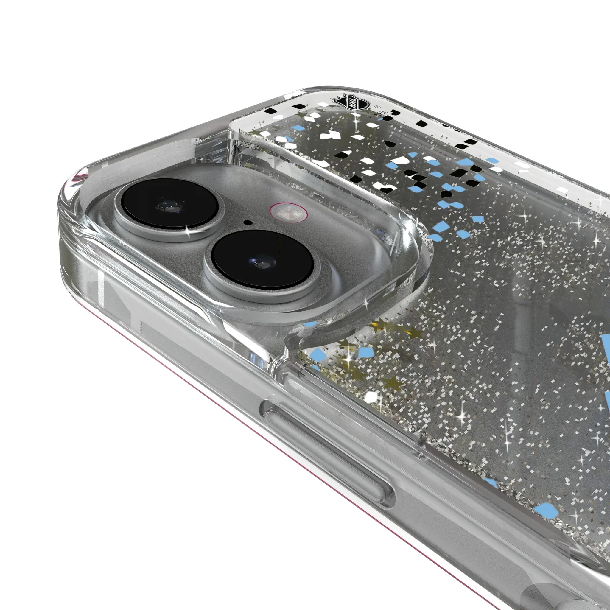 Utah Mammoth Confetti iPhone Glitter Phone Case for Apple iPhone - Detail