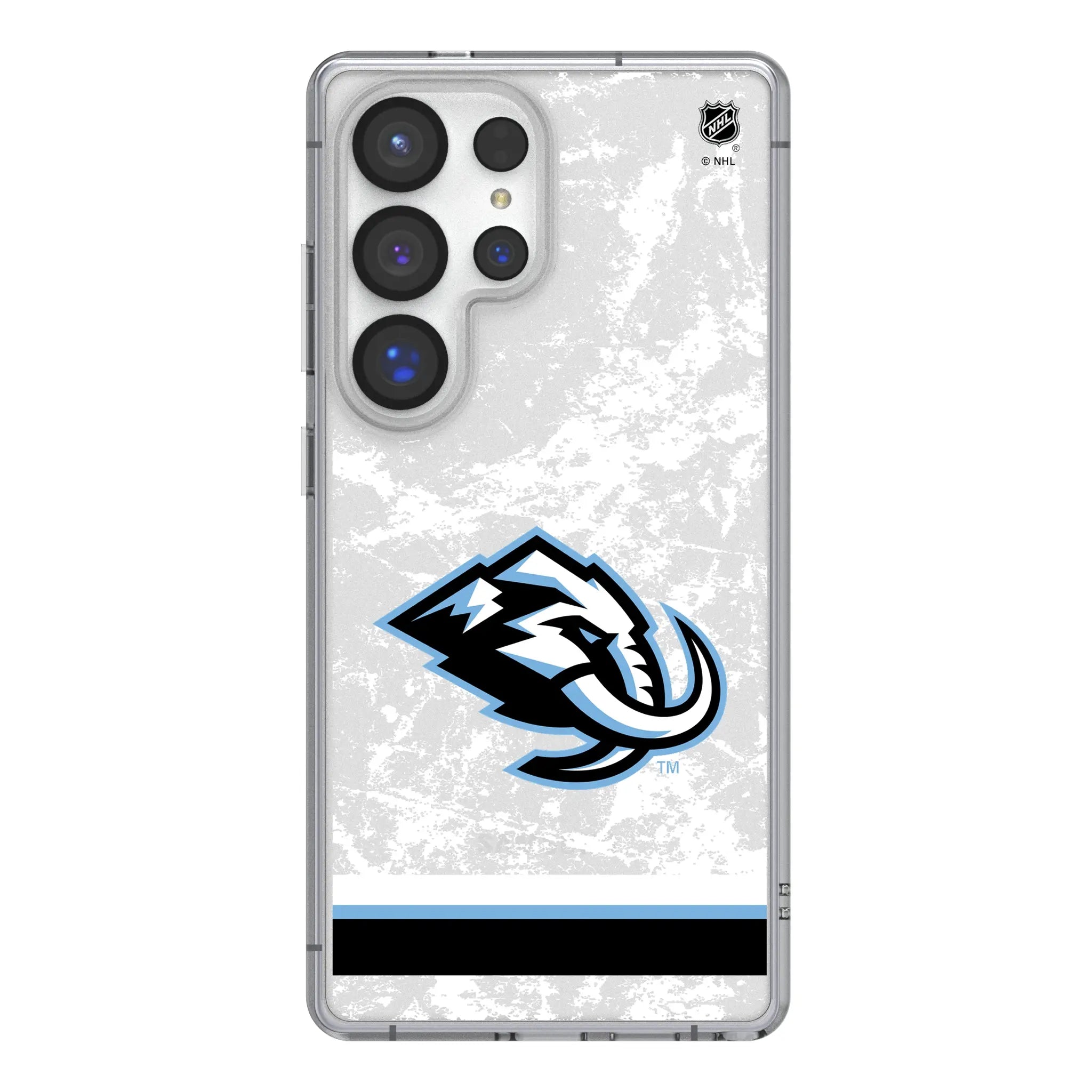 Utah Mammoth Ice Stripe Galaxy Clear Phone Case for Samsung Galaxy#Device_Galaxy S25 Ultra