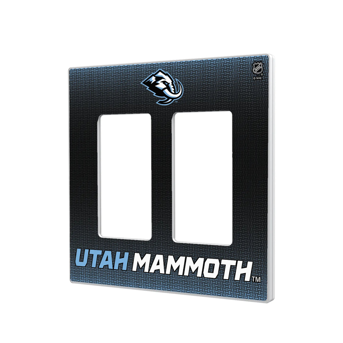 Utah Mammoth Linen Hidden-Screw Light Switch Plate#Style_Double Rocker