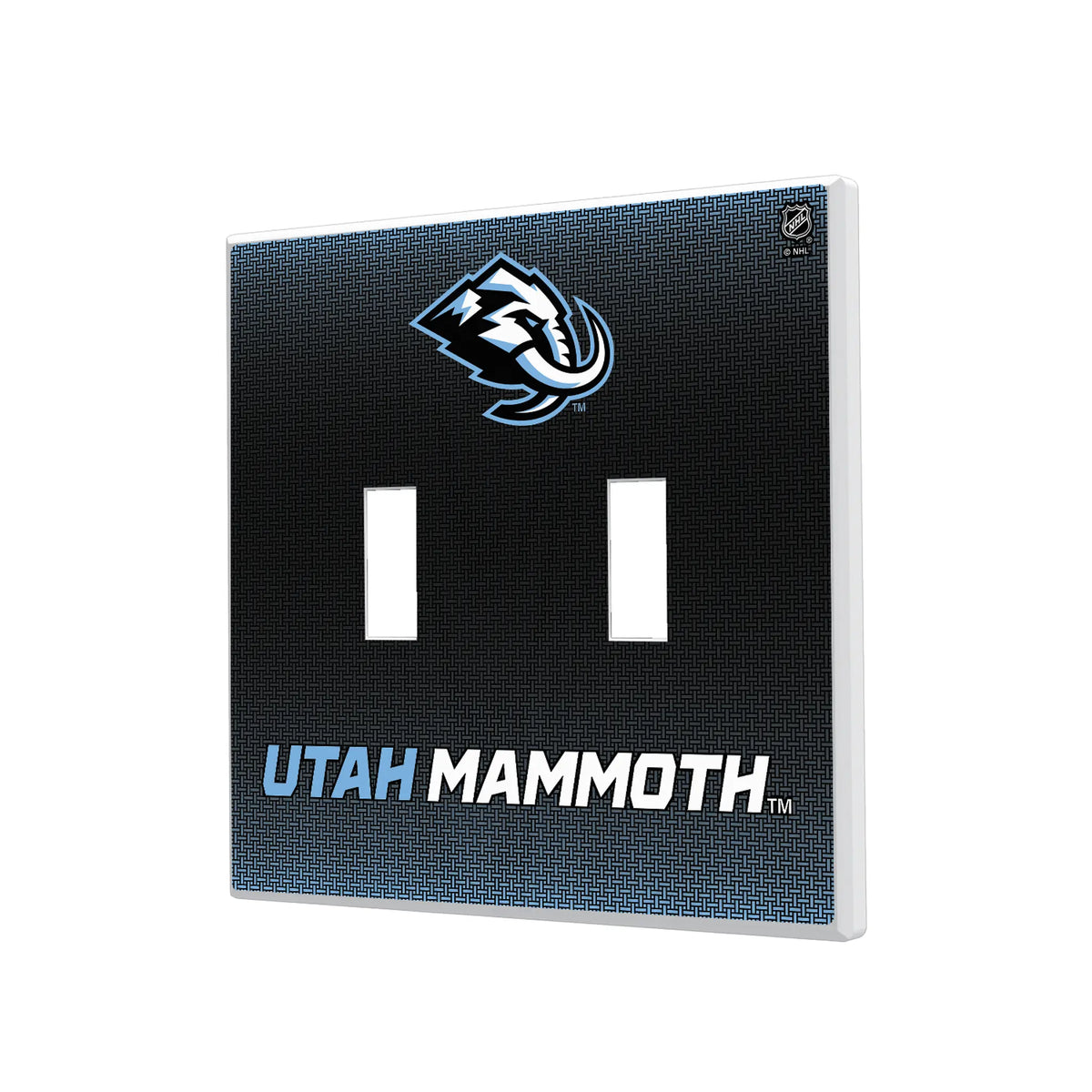 Utah Mammoth Linen Hidden-Screw Light Switch Plate#Style_Double Toggle