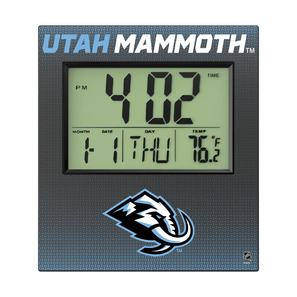 Utah Mammoth Linen Wall Clock