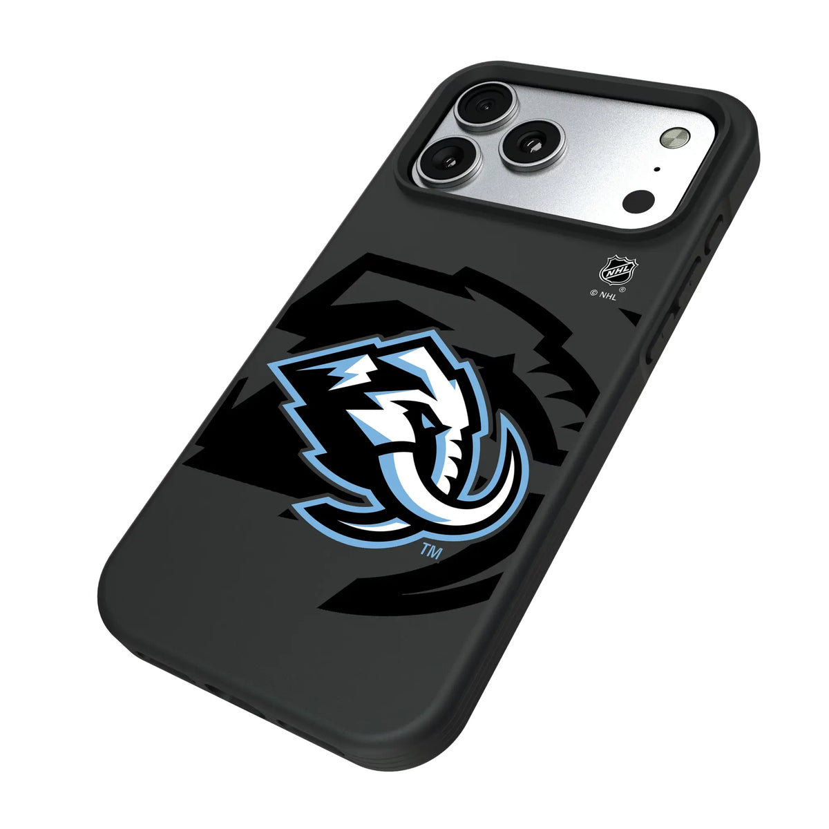 Utah Mammoth Monocolor Tilt iPhone Bump Phone Case for Apple iPhone - Isometric View#Device_iPhone 17 Pro Max