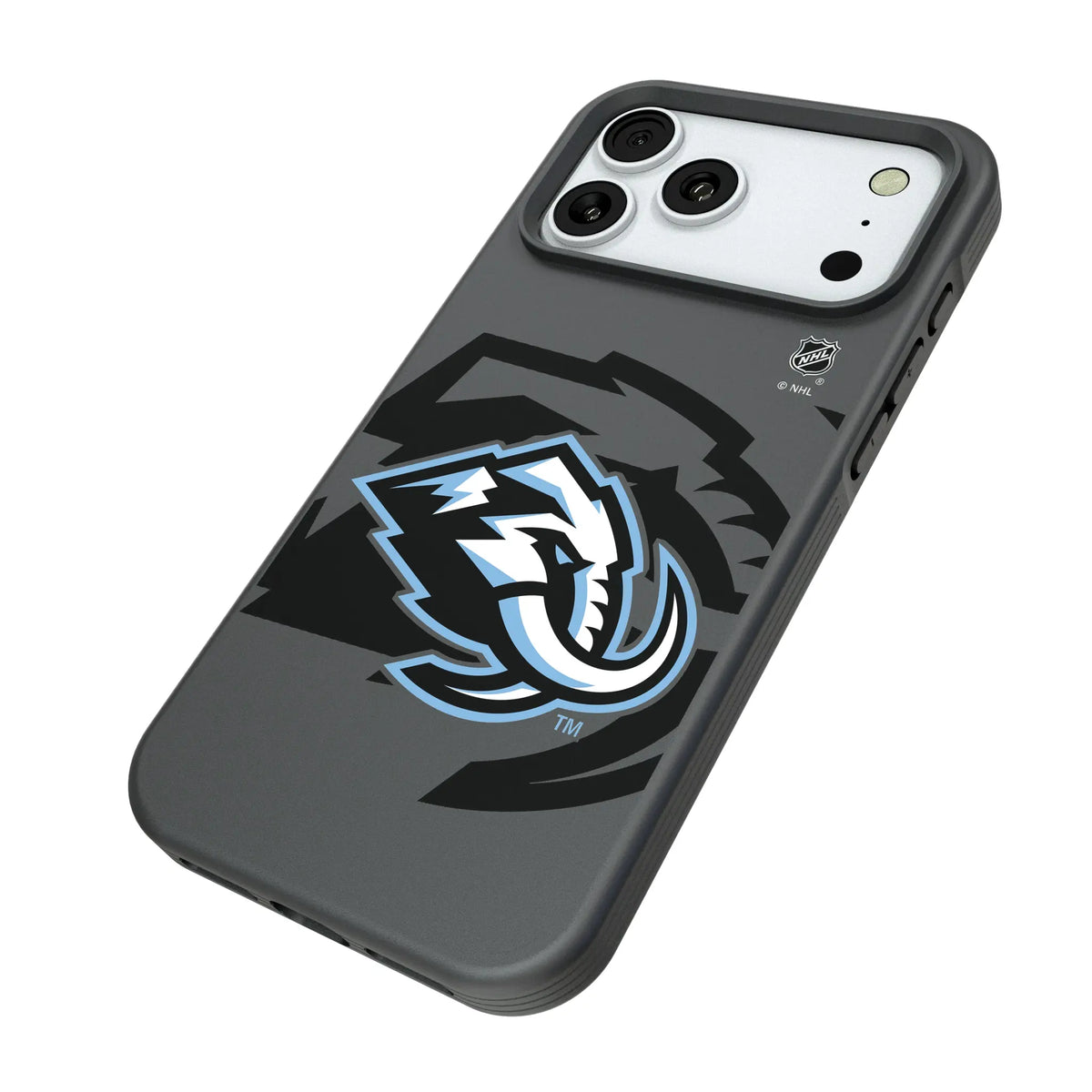 Utah Mammoth Monocolor Tilt iPhone Bump Phone Case for Apple iPhone - Isometric View#Device_iPhone 18 Pro Max