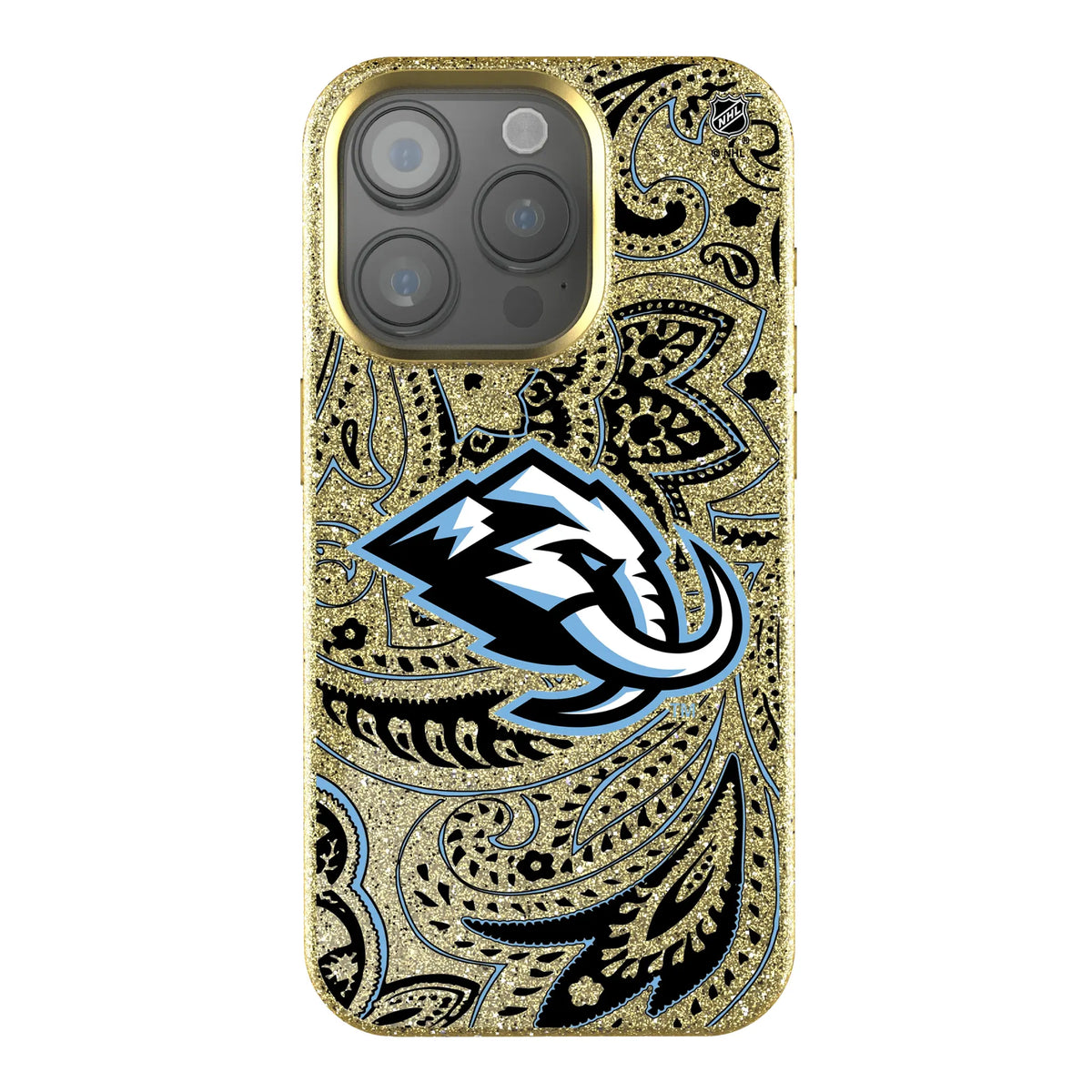 Utah Mammoth Paisley iPhone Bling Phone Case for Apple iPhone