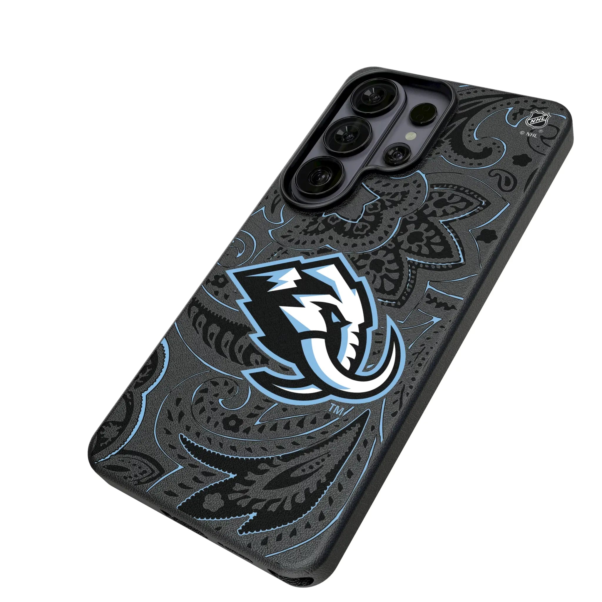 Utah Mammoth Paisley Galaxy MagSafe Compatible Phone Case for Samsung Galaxy - Isometric View#Device_Galaxy S26 Ultra