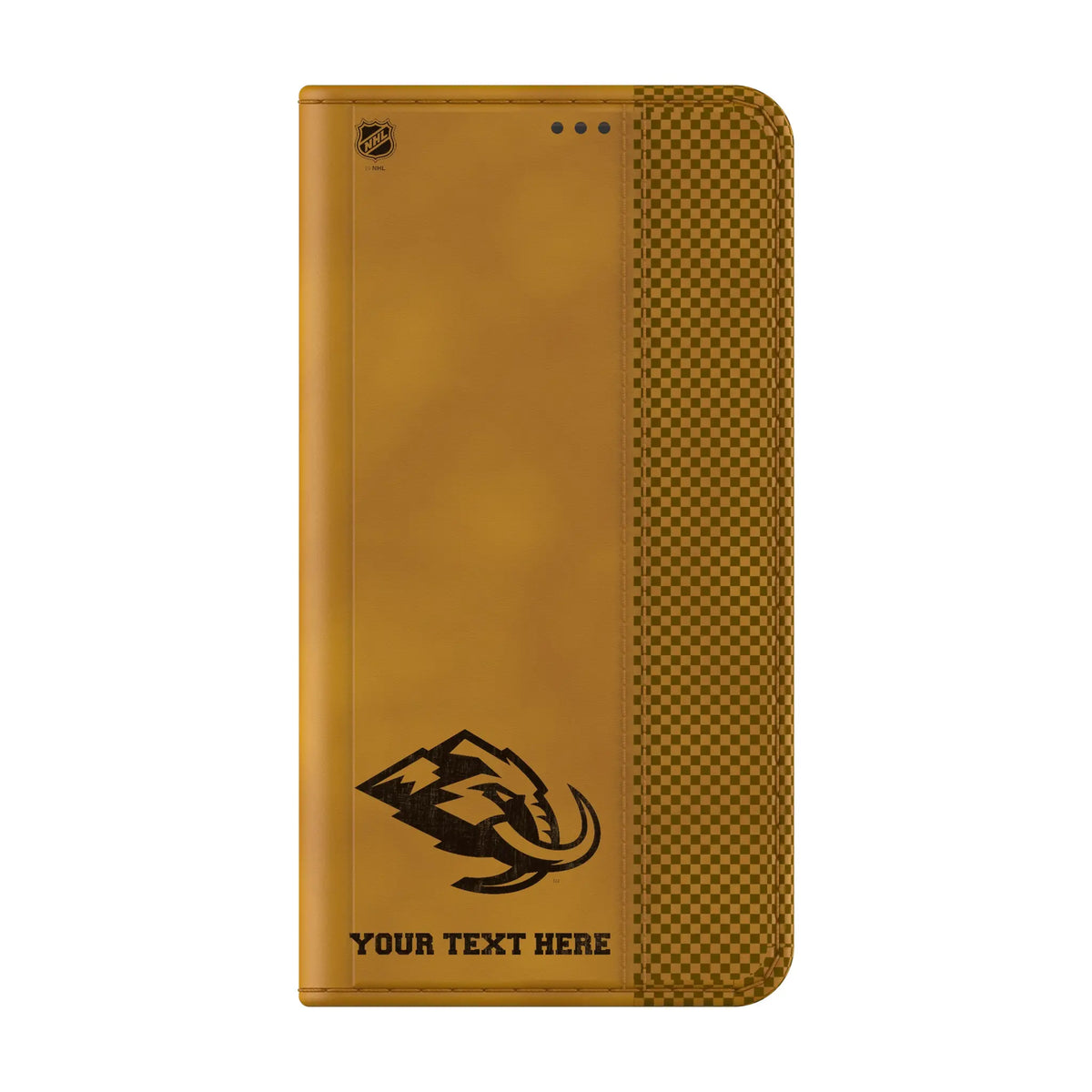 Utah Mammoth Personalized Burn Galaxy Folio Phone Case for Samsung Galaxy