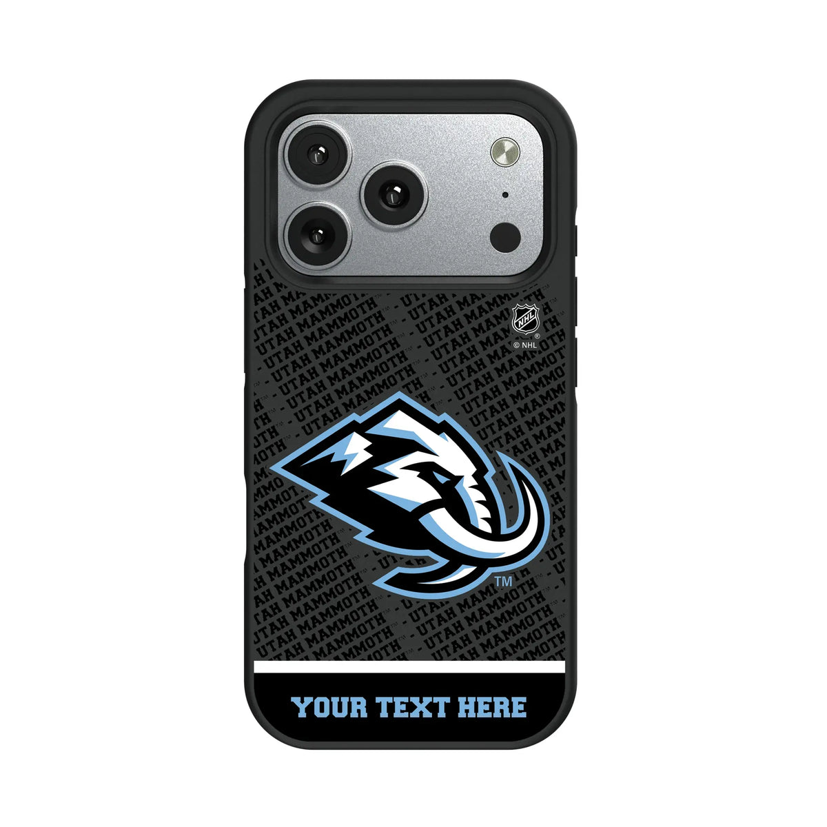 Utah Mammoth Personalized EndZone Plus iPhone Bump Phone Case for Apple iPhone#Device_iPhone 17 Pro