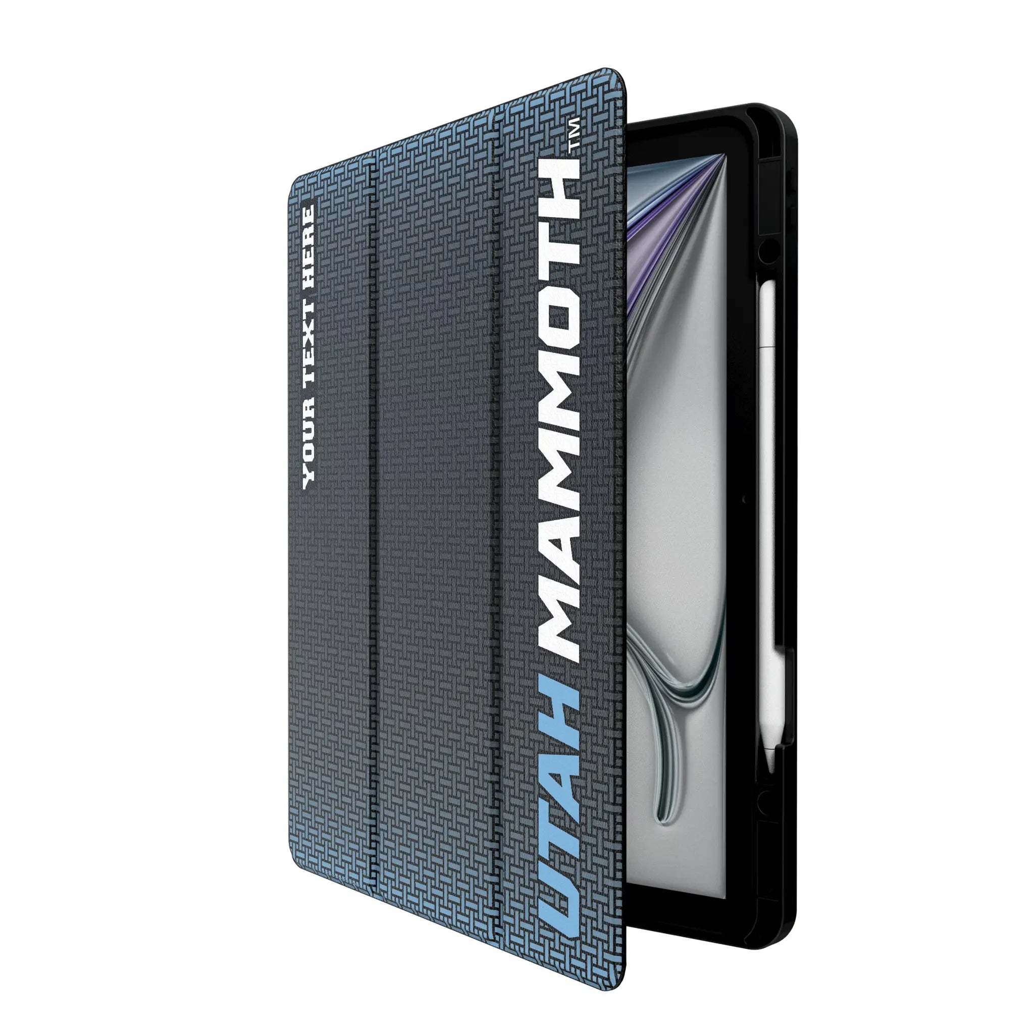 Utah Mammoth Personalized Linen iPad Tablet Case for Apple iPad