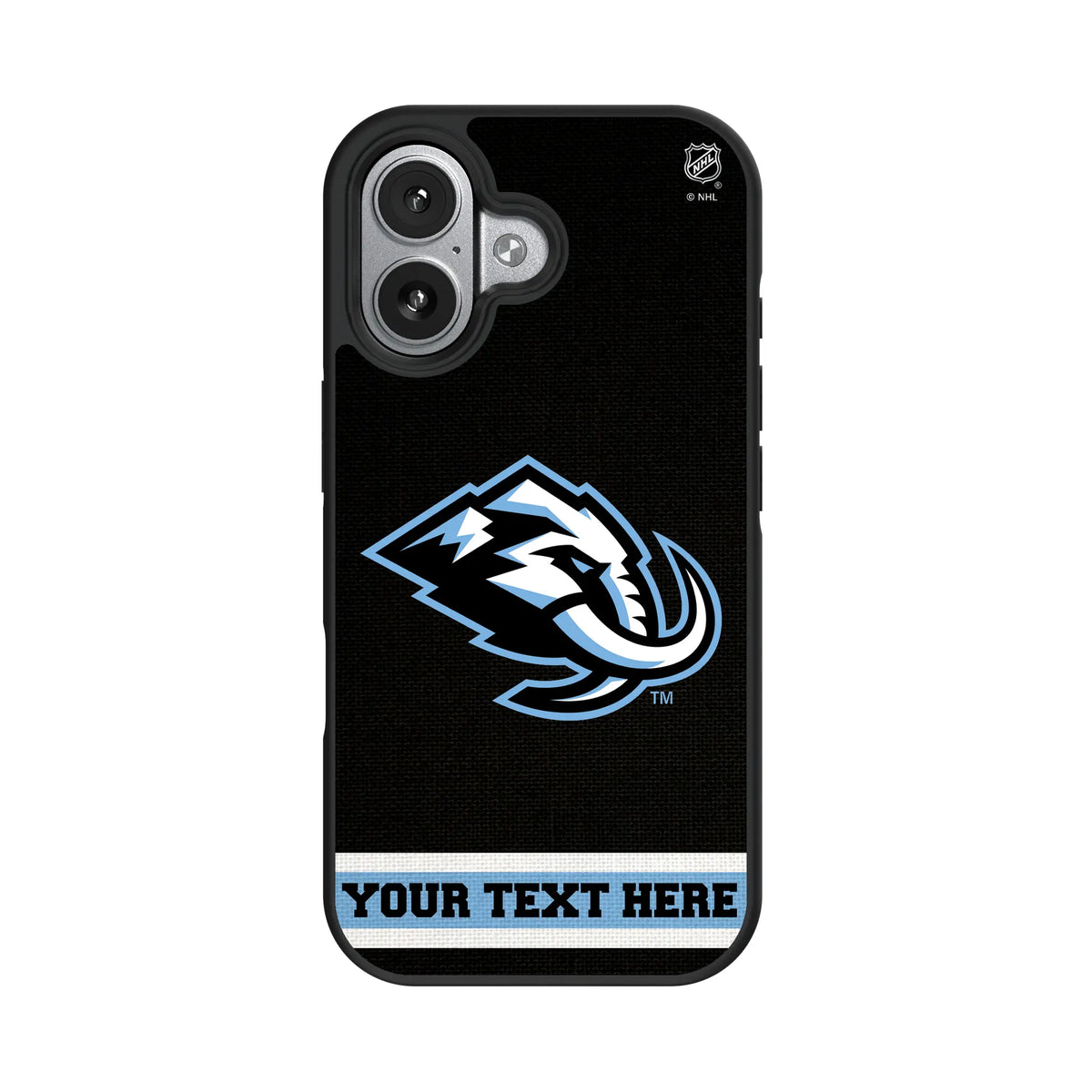 Utah Mammoth Personalized Stripe iPhone Bump Phone Case for Apple iPhone#Device_iPhone 17