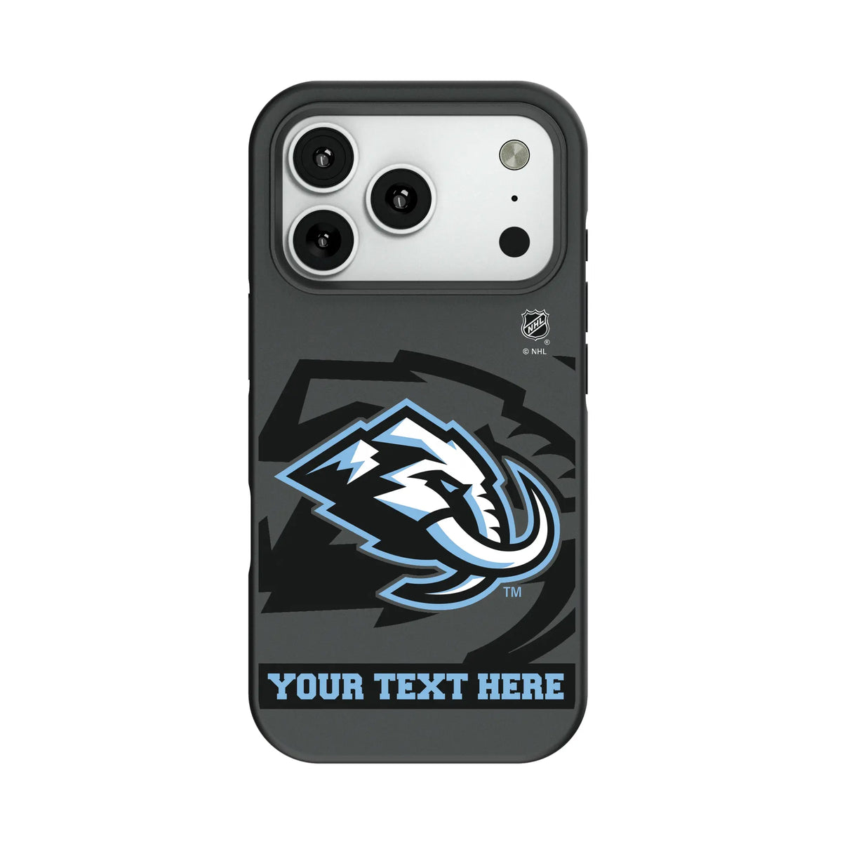 Utah Mammoth Personalized Tilt Bump Phone Case for Apple iPhone