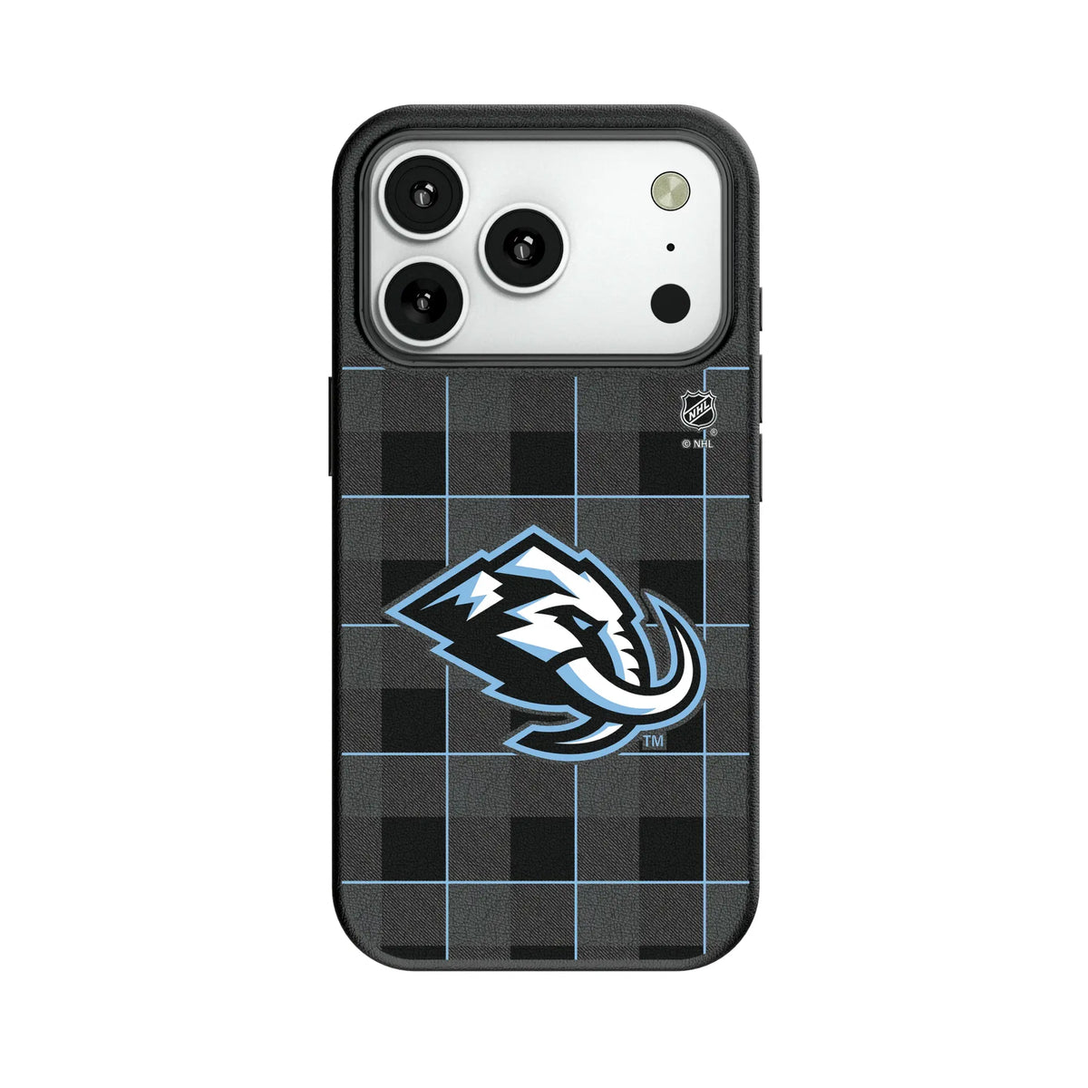 Utah Mammoth Plaid MagSafe Compatible Phone Case for Apple iPhone