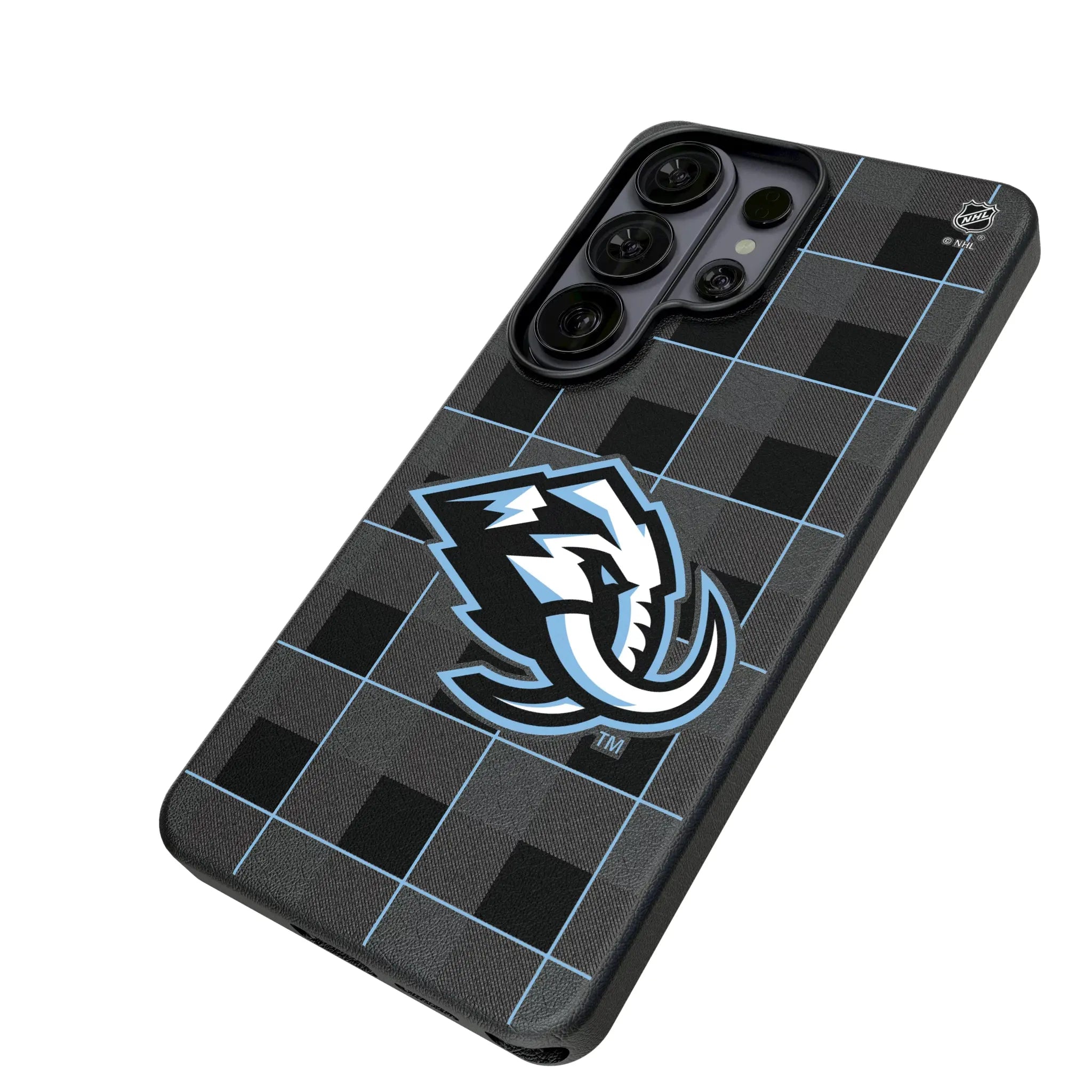 Utah Mammoth Plaid Galaxy MagSafe Compatible Phone Case for Samsung Galaxy - Isometric View#Device_Galaxy S26 Ultra