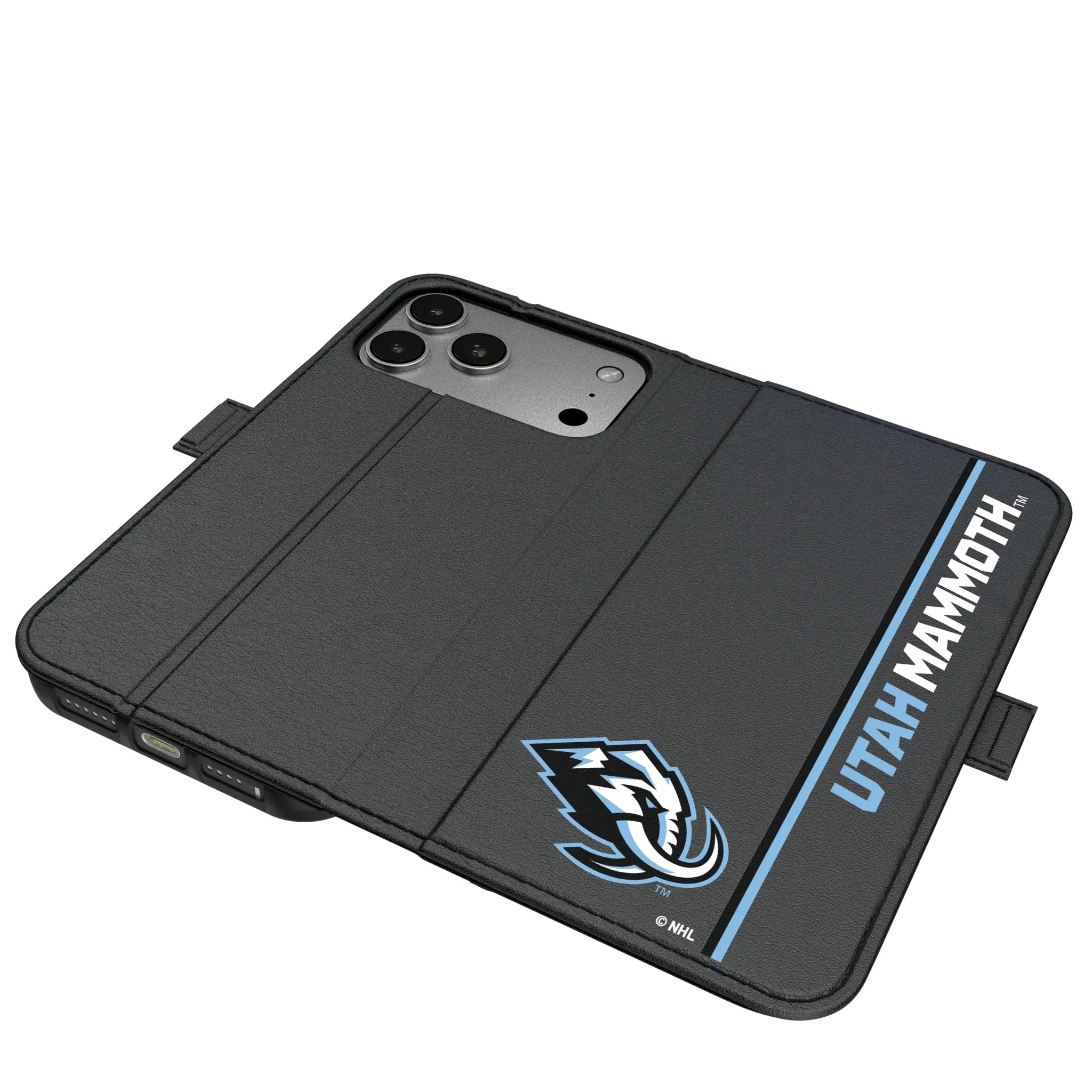 Utah Mammoth Sidebar iPhone Folio Phone Case for Apple iPhone#Device_iPhone 17 Pro Max