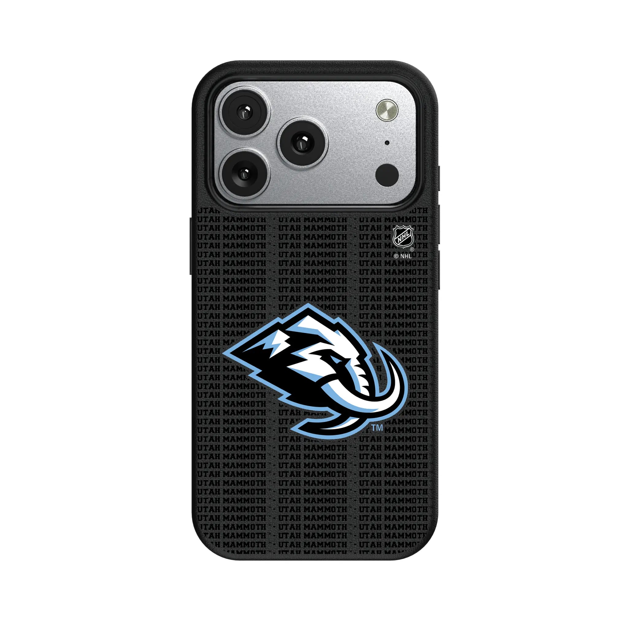 Utah Mammoth Text Backdrop iPhone MagSafe Compatible Phone Case for Apple iPhone#Device_iPhone 17 Pro