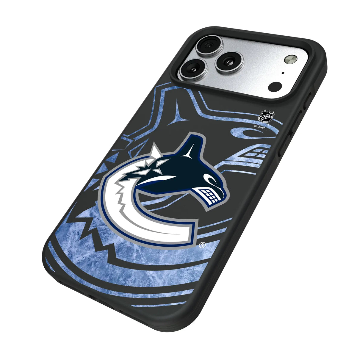 Vancouver Canucks Ice Tilt iPhone Bump Phone Case for Apple iPhone - Isometric View#Device_iPhone 17 Pro Max