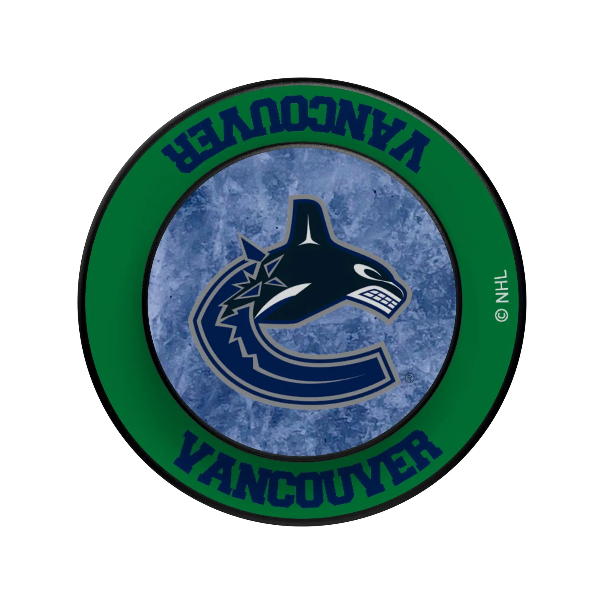 Vancouver Canucks Ice Wordmark Popsockets Round Magnetic