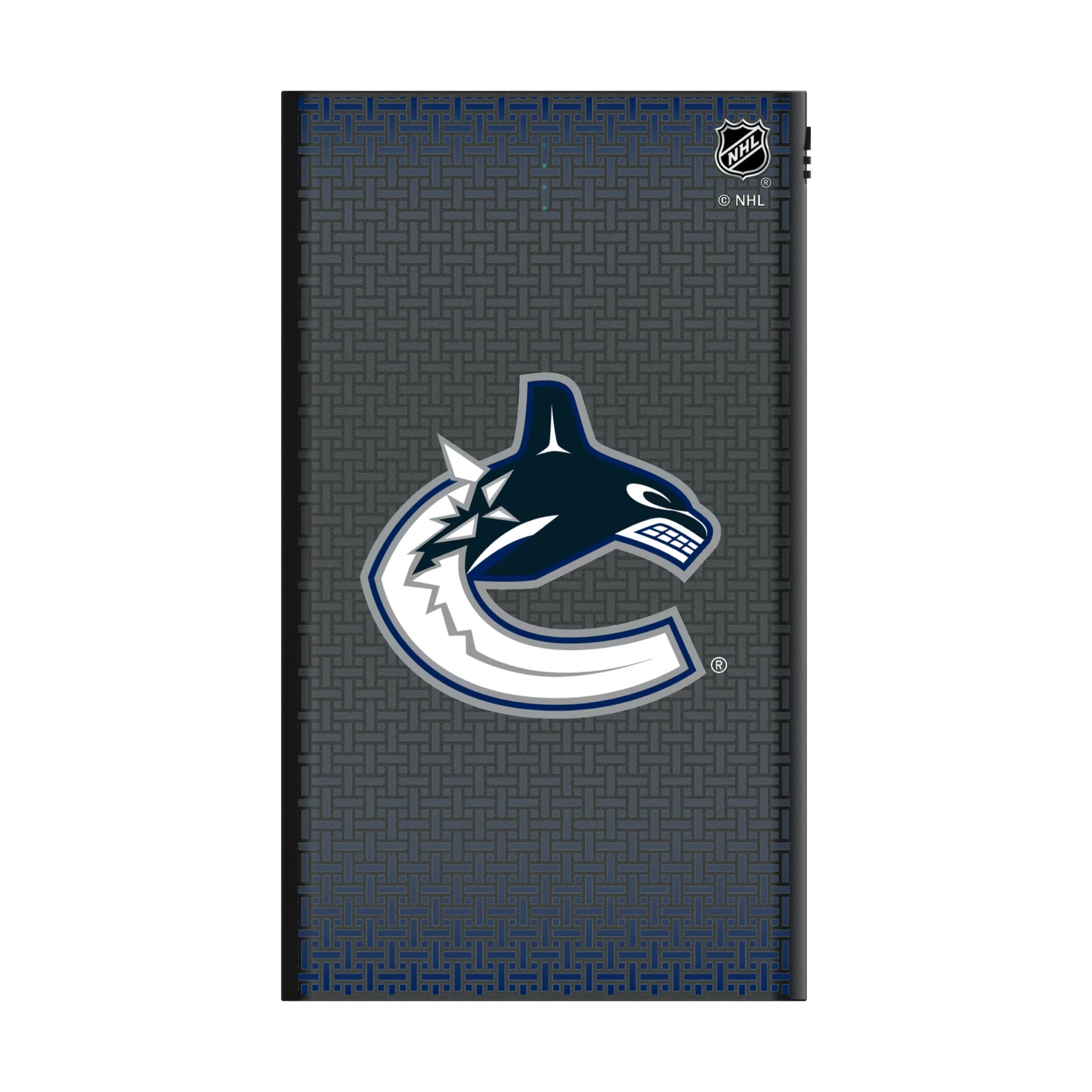 Vancouver Canucks Linen 5000mAh Flat Powerbank