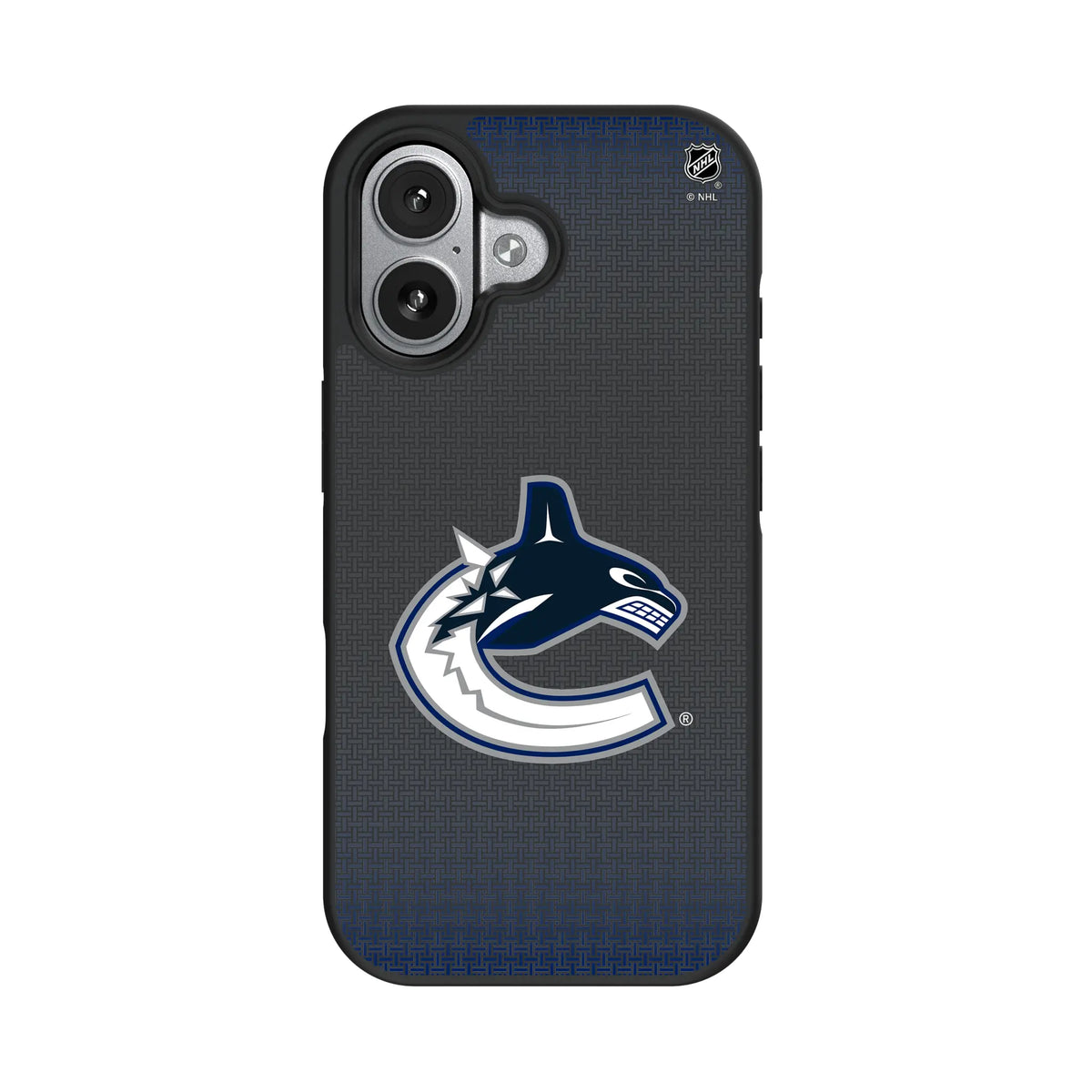 Vancouver Canucks Linen iPhone Bump Phone Case for Apple iPhone#Device_iPhone 17
