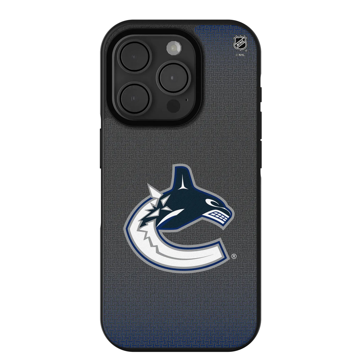 Vancouver Canucks Linen iPhone Bump Phone Case for Apple iPhone