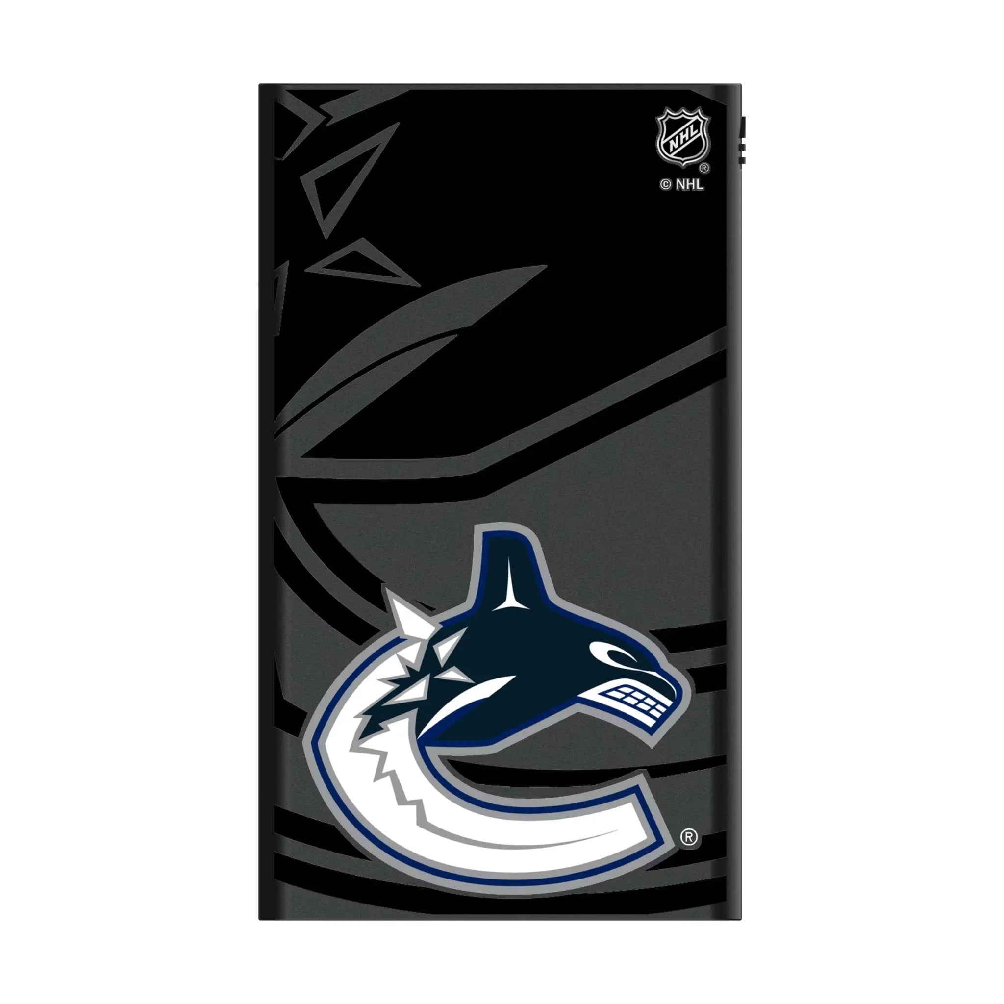 Vancouver Canucks Monocolor Tilt 5000mAh Flat Power Bank