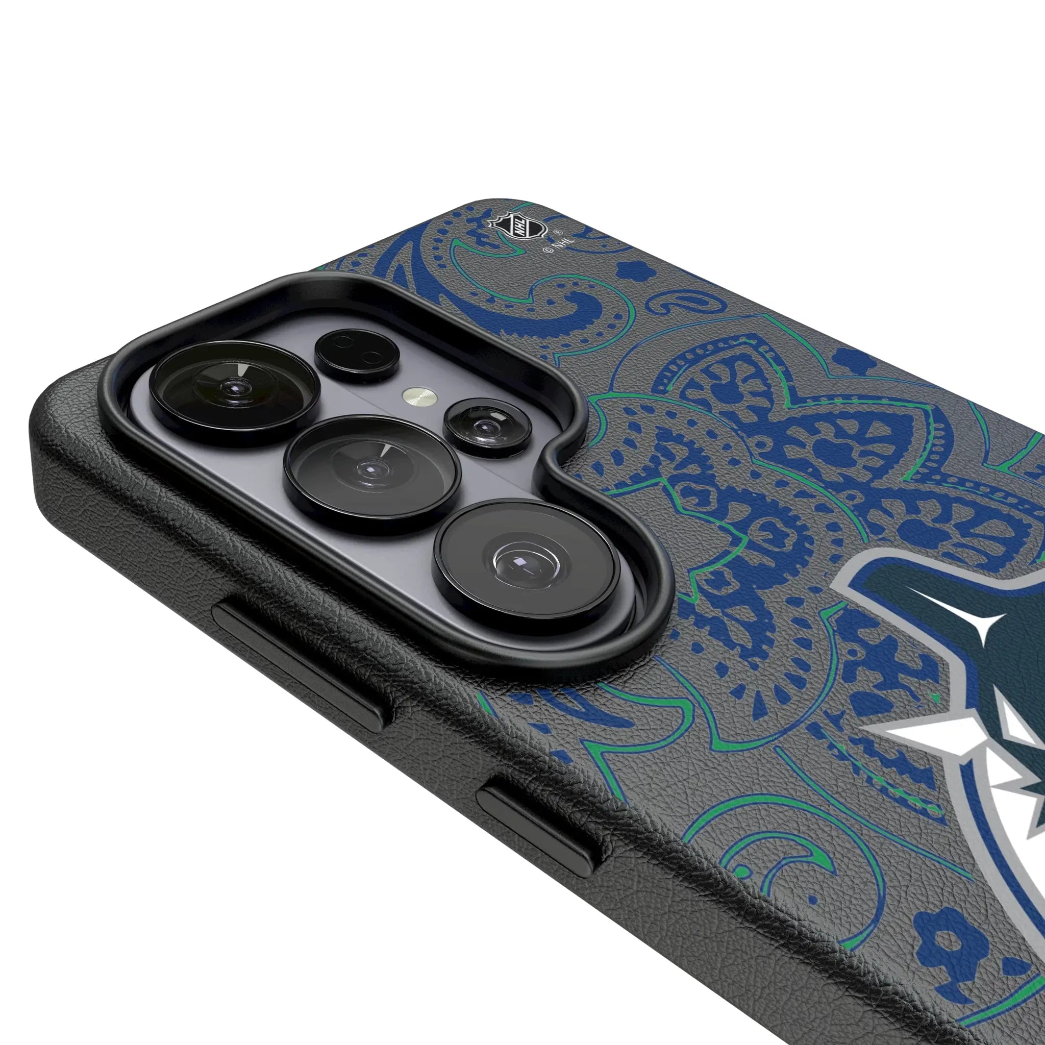 Vancouver Canucks Paisley Galaxy MagSafe Compatible Phone Case for Samsung Galaxy - Detail#Device_Galaxy S26 Ultra