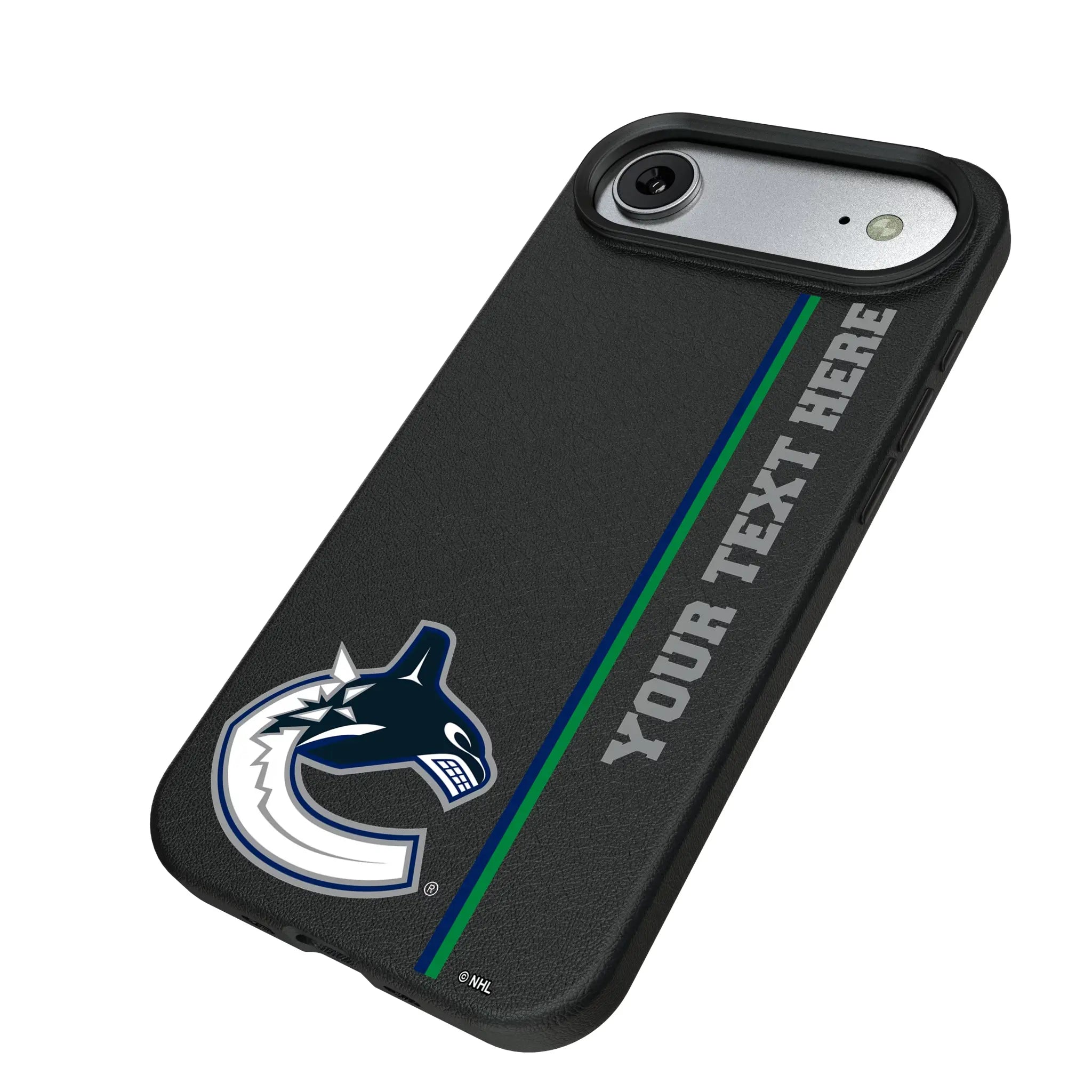 Vancouver Canucks Personalized Sidebard iPhone MagSafe Compatible Phone Case for Apple iPhone - Isometric View#Device_iPhone Air