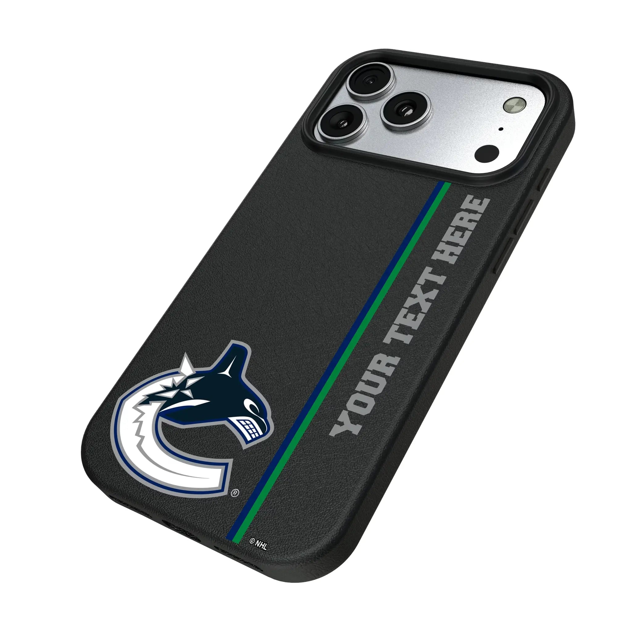 Vancouver Canucks Personalized Sidebard iPhone MagSafe Compatible Phone Case for Apple iPhone - Isometric View#Device_iPhone 17 Pro Max