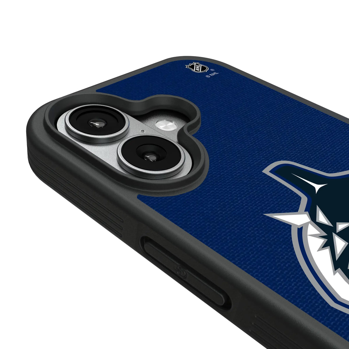 Vancouver Canucks Personalized Stripe iPhone Bump Phone Case for Apple iPhone - Detail#Device_iPhone 17