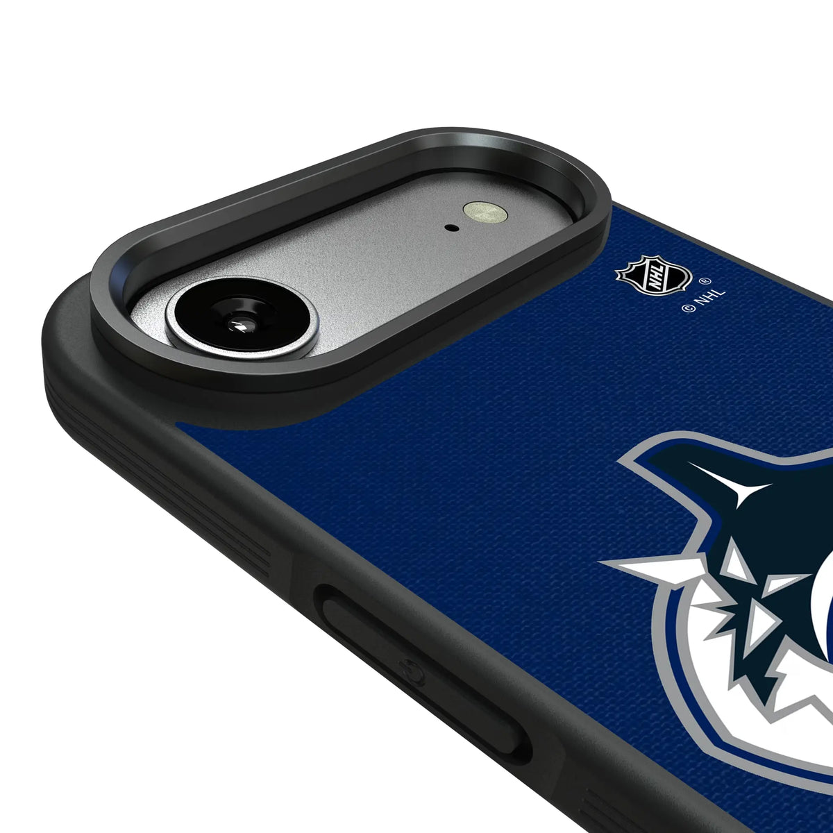 Vancouver Canucks Personalized Stripe iPhone Bump Phone Case for Apple iPhone - Detail#Device_iPhone Air