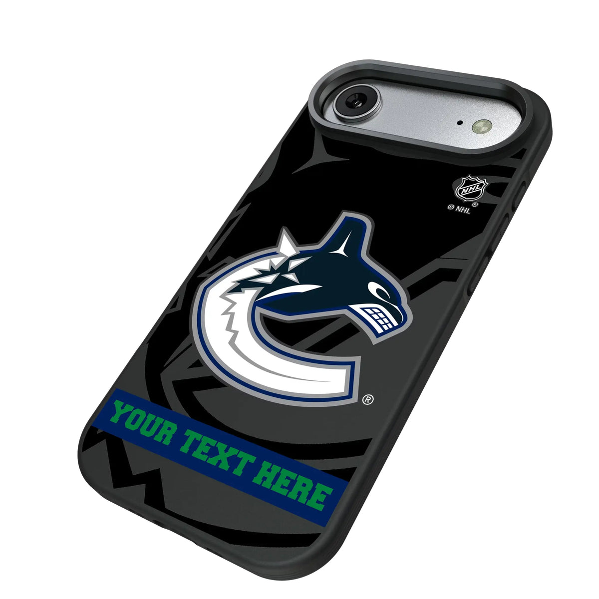 Vancouver Canucks Personalized Tilt iPhone Bump Phone Case for Apple iPhone - Isometric View#Device_iPhone Air