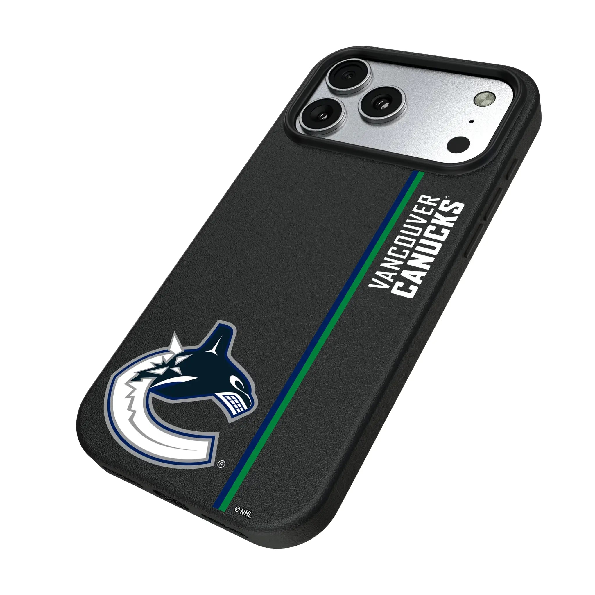 Vancouver Canucks Sidebar iPhone MagSafe Compatible Phone Case for Apple iPhone - Isometric View#Device_iPhone 17 Pro Max