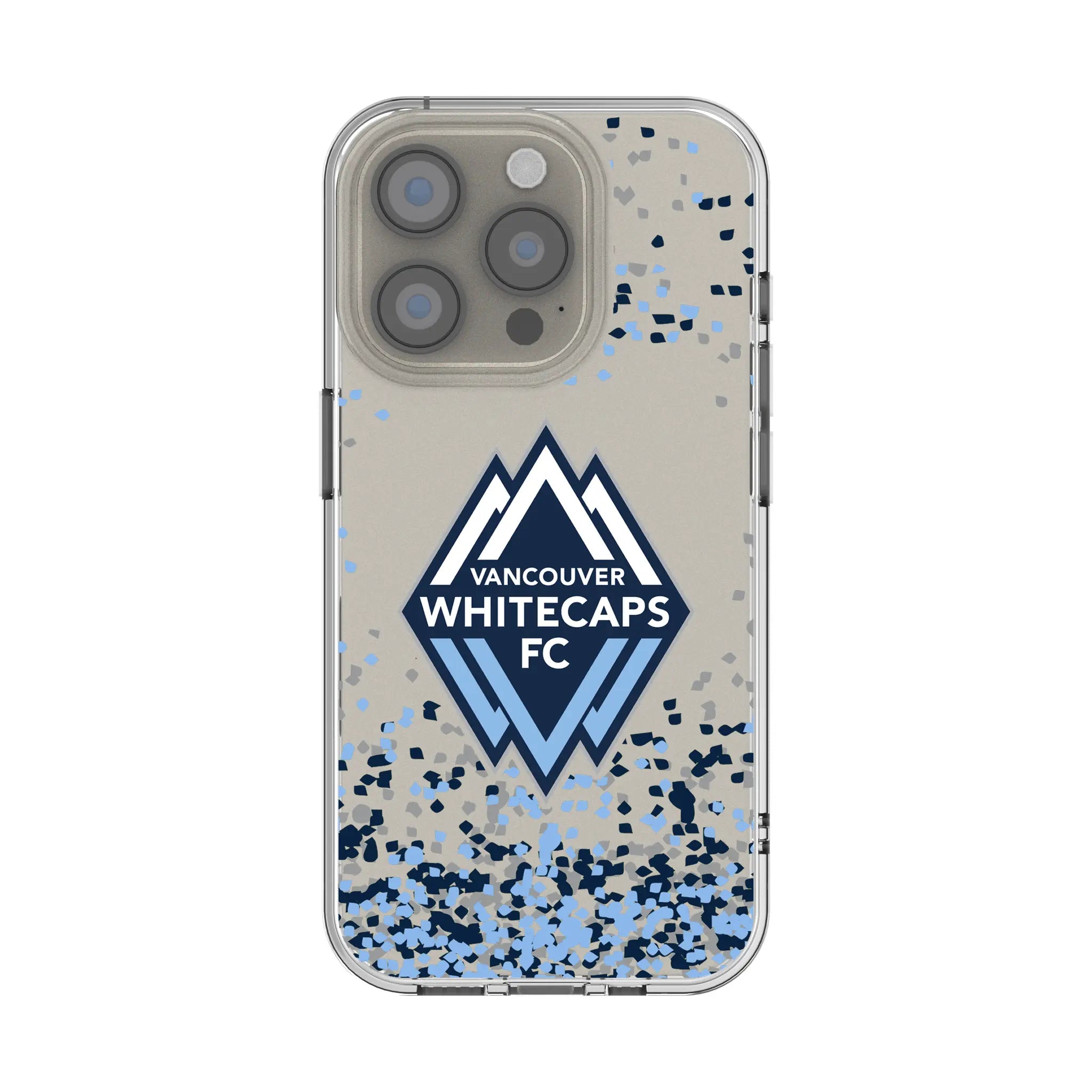 Vancouver Whitecaps Confetti iPhone Clear Phone Case for Apple iPhone