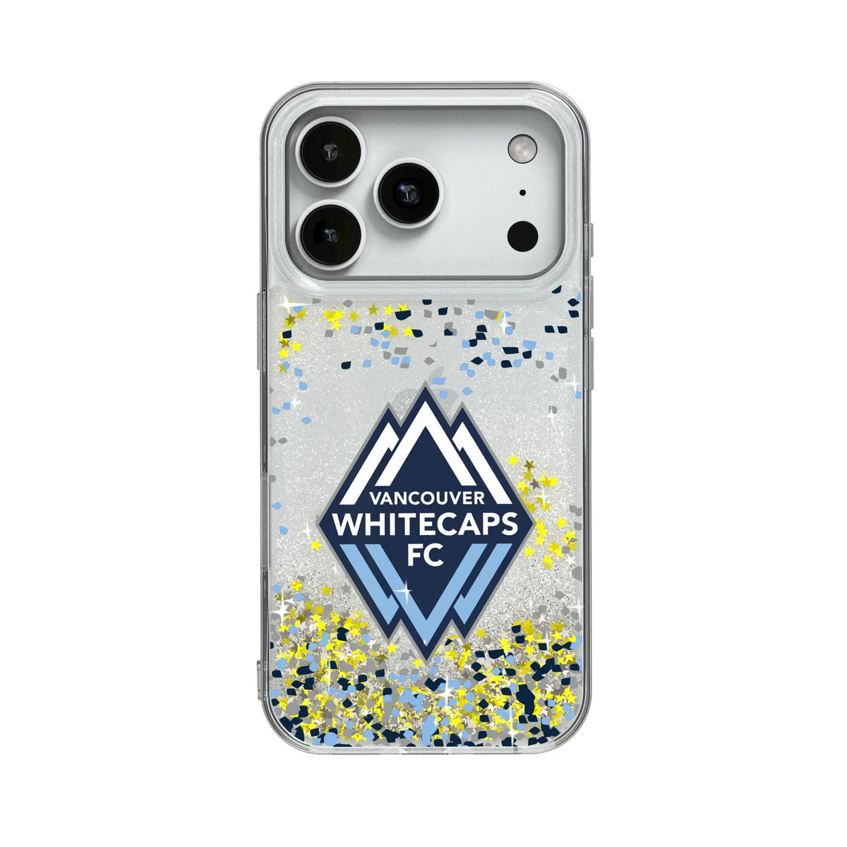 Vancouver Whitecaps Confetti Glitter Phone Case for Apple iPhone