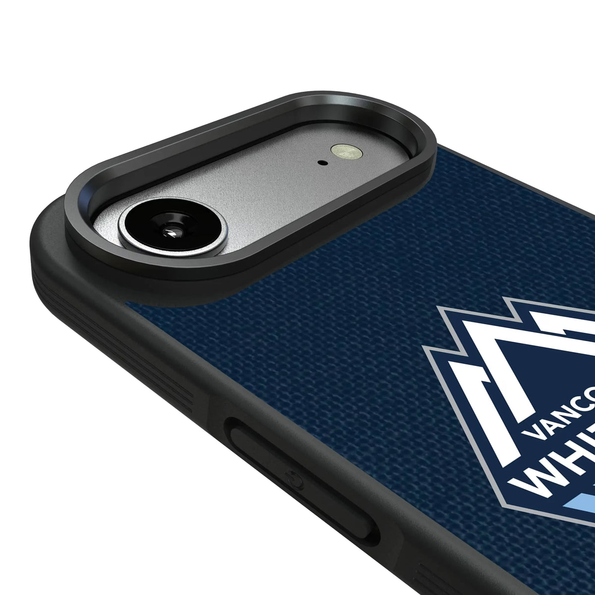 Vancouver Whitecaps Diagonal Stripe iPhone Bump Phone Case for Apple iPhone - Detail#Device_iPhone Air