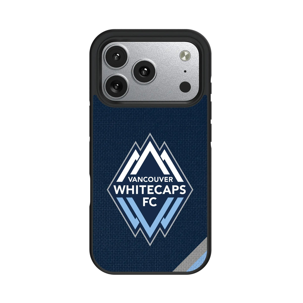 Vancouver Whitecaps Diagonal Stripe iPhone Bump Phone Case for Apple iPhone#Device_iPhone 17 Pro