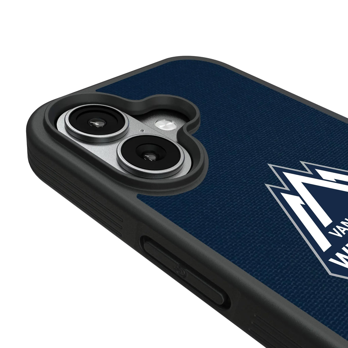 Vancouver Whitecaps Endzone Solid iPhone Bump Phone Case for Apple iPhone - Detail#Device_iPhone 17
