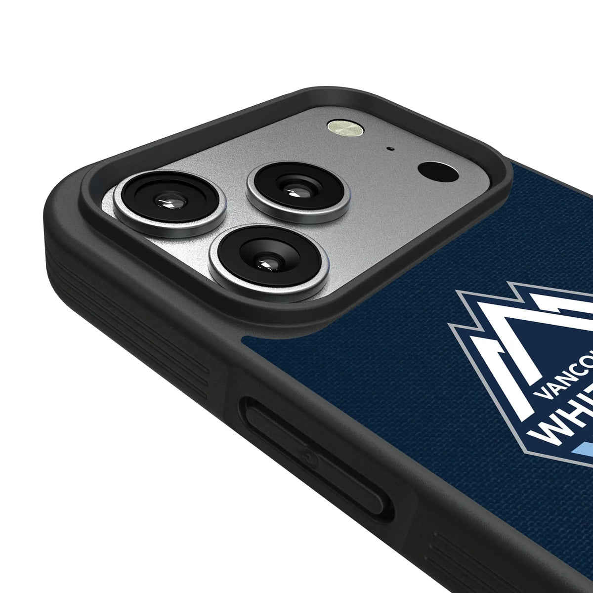 Vancouver Whitecaps Endzone Solid iPhone Bump Phone Case for Apple iPhone - Detail#Device_iPhone 17 Pro