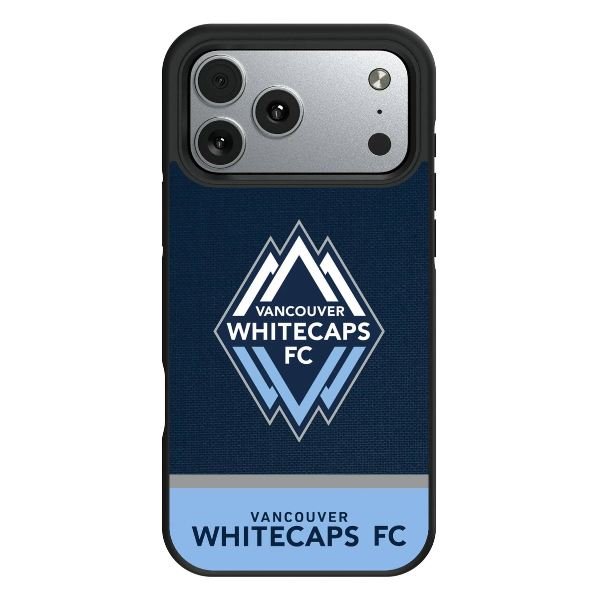 Vancouver Whitecaps Endzone Solid iPhone Bump Phone Case for Apple iPhone#Device_iPhone 17 Pro Max