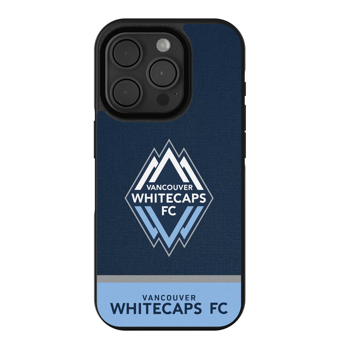 Vancouver Whitecaps Endzone Solid iPhone Bump Phone Case for Apple iPhone