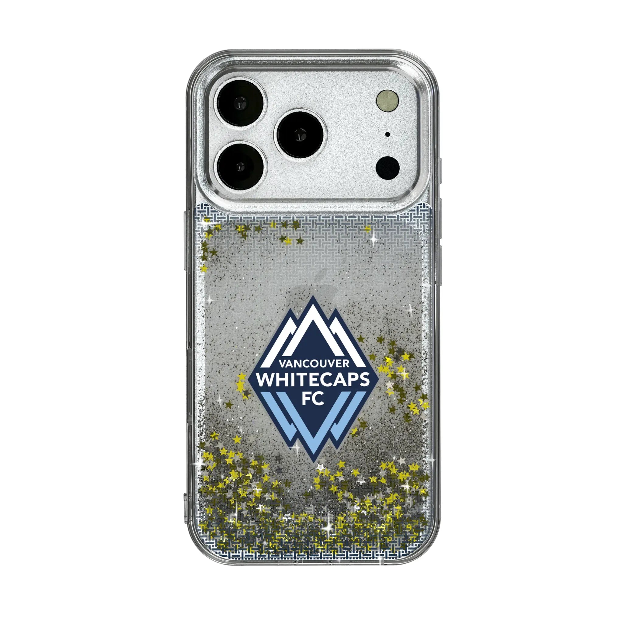Vancouver Whitecaps Linen iPhone Glitter Phone Case for Apple iPhone