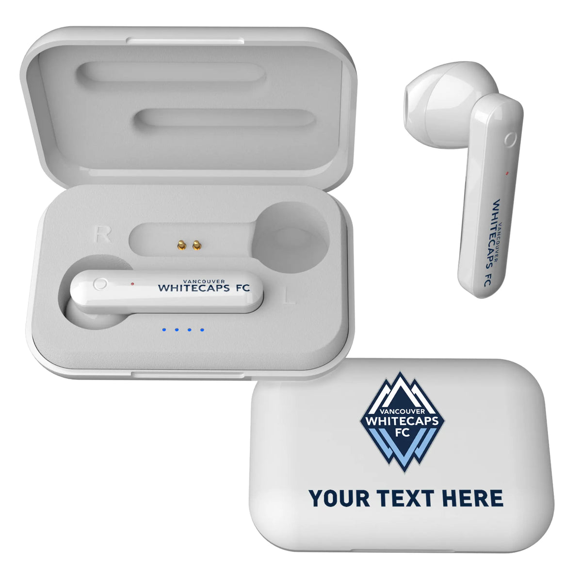 Vancouver Whitecaps Personalized Insignia Wireless TWS Earbuds
